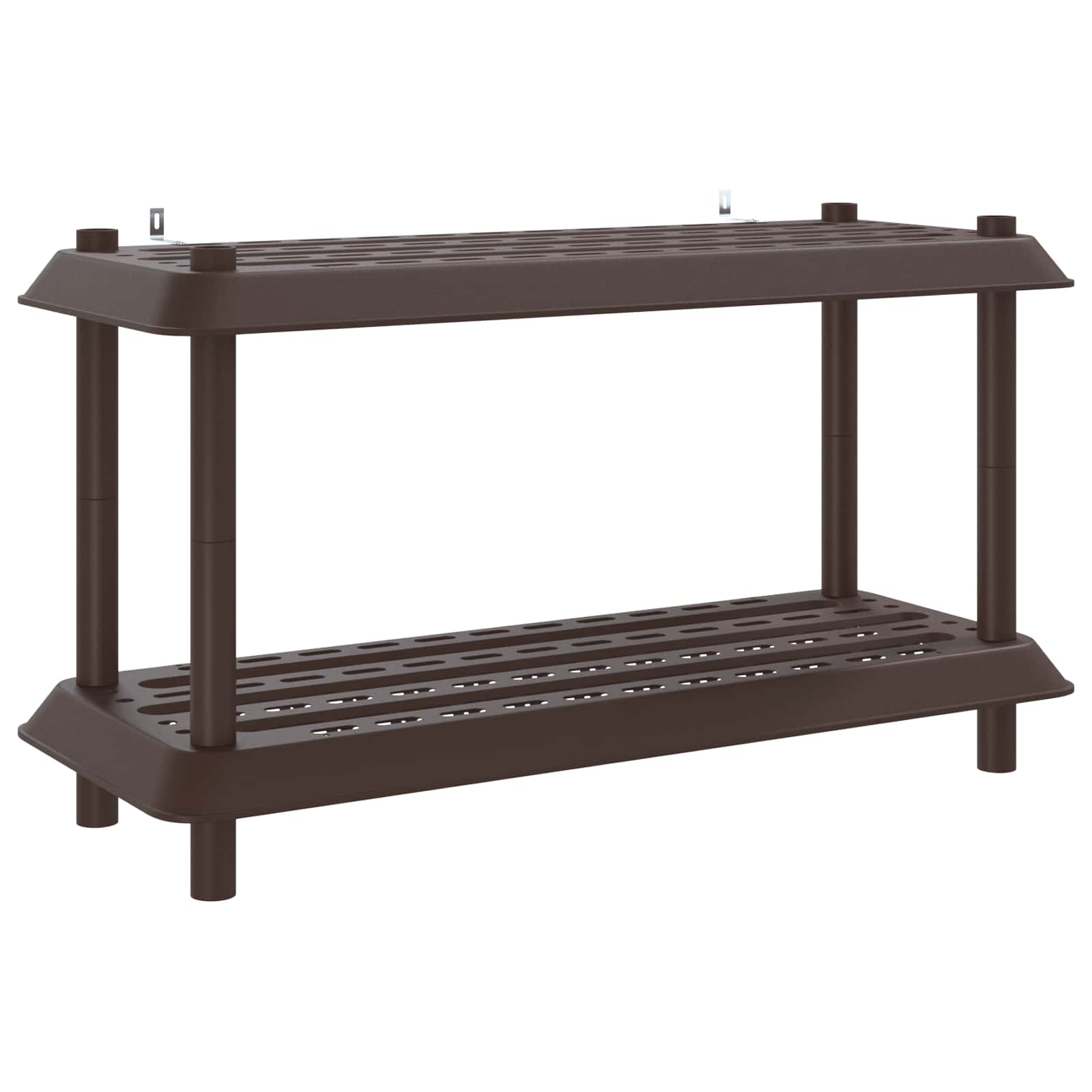 Plankenunit 2-laags 100 x 40 x 55,5 cm PP Bruin is nu te koop bij PeponiXL, paradijselijk wonen!