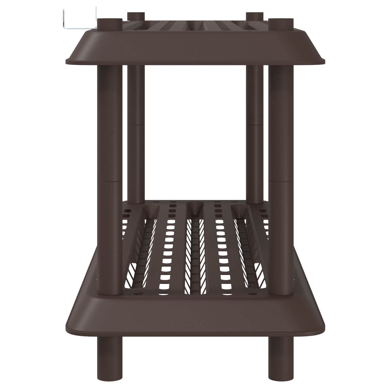Plankenunit 2-laags 100 x 40 x 55,5 cm PP Bruin is nu te koop bij PeponiXL, paradijselijk wonen!