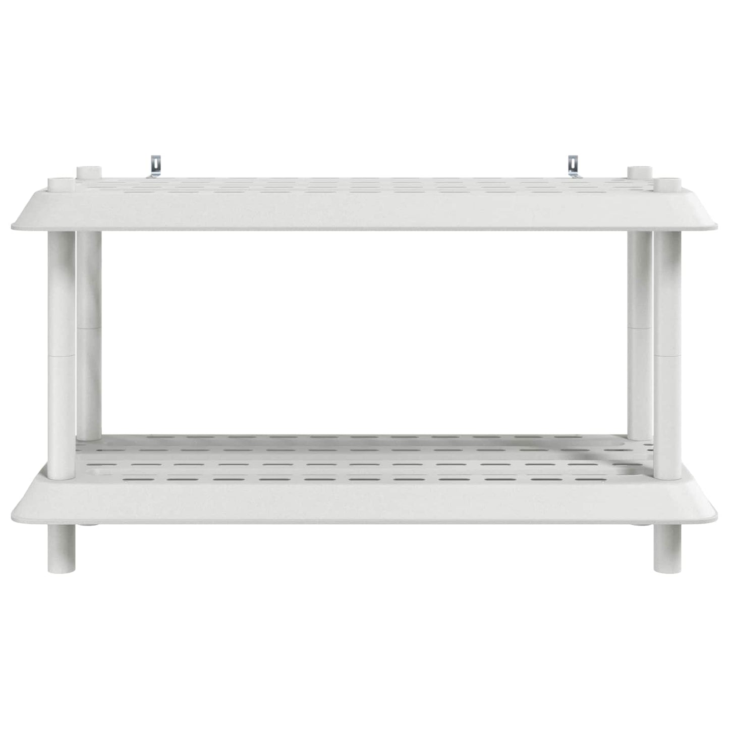Plankenunit 2-laags 100 x 40 x 55,5 cm PP Wit is nu te koop bij PeponiXL, paradijselijk wonen!