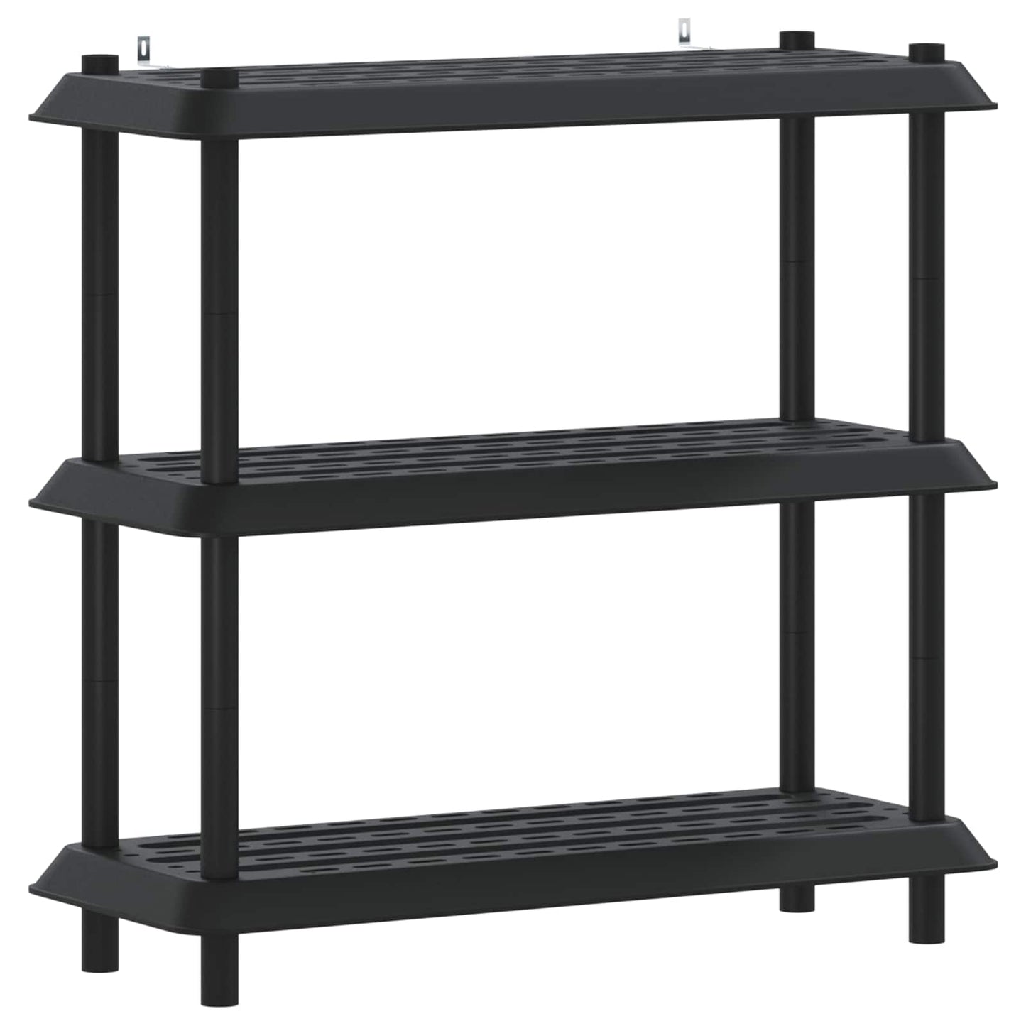 Plankenunit 3-laags 100 x 40 x 96 cm PP Antracietkleurig is nu te koop bij PeponiXL, paradijselijk wonen!