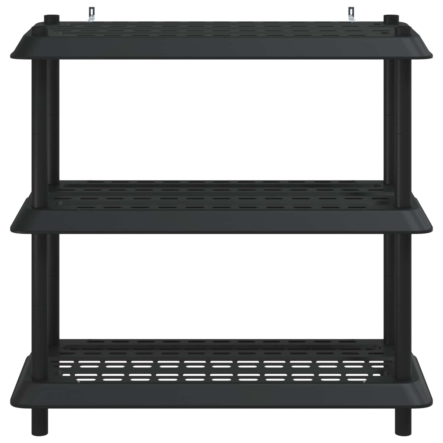 Plankenunit 3-laags 100 x 40 x 96 cm PP Antracietkleurig is nu te koop bij PeponiXL, paradijselijk wonen!