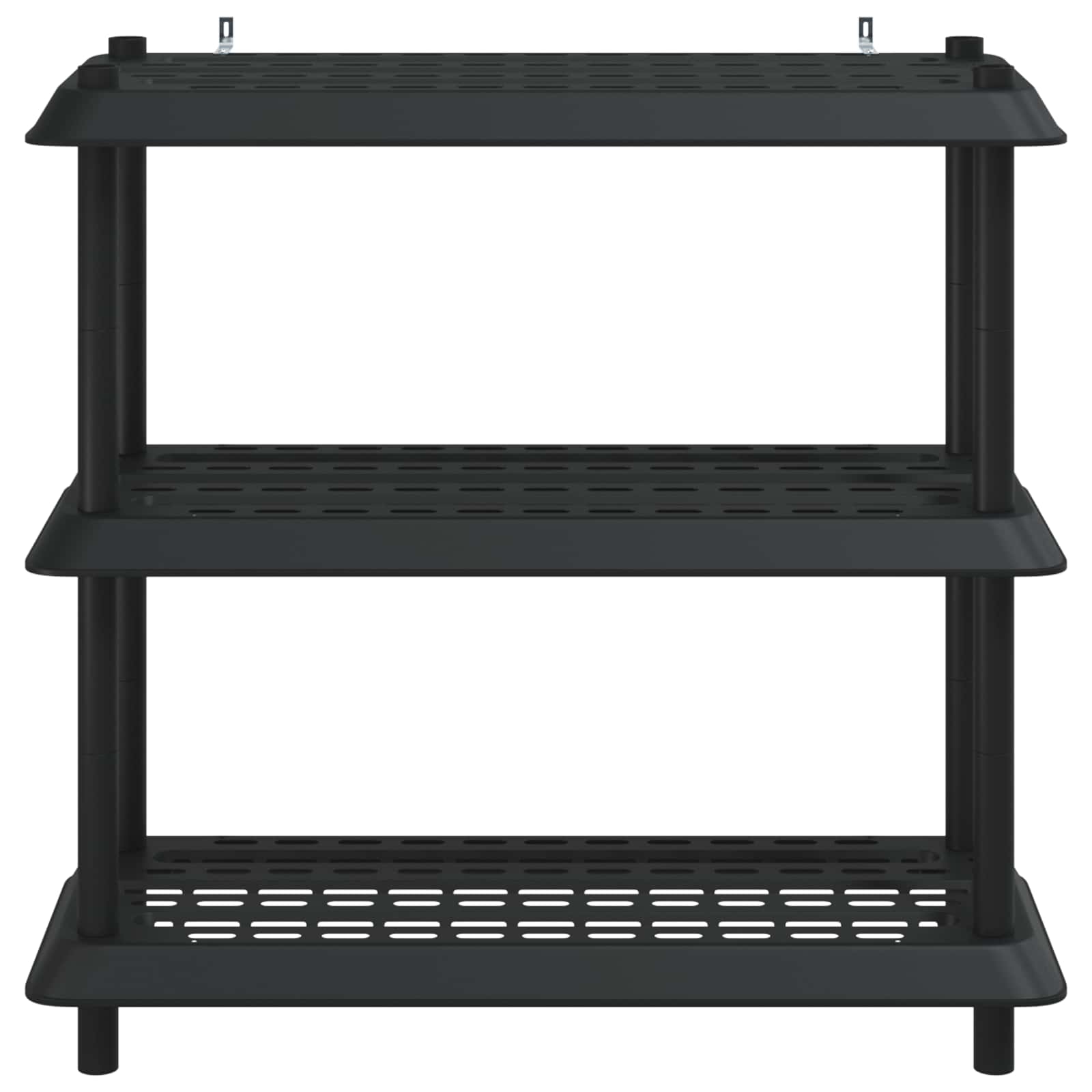 Plankenunit 3-laags 100 x 40 x 96 cm PP Antracietkleurig is nu te koop bij PeponiXL, paradijselijk wonen!