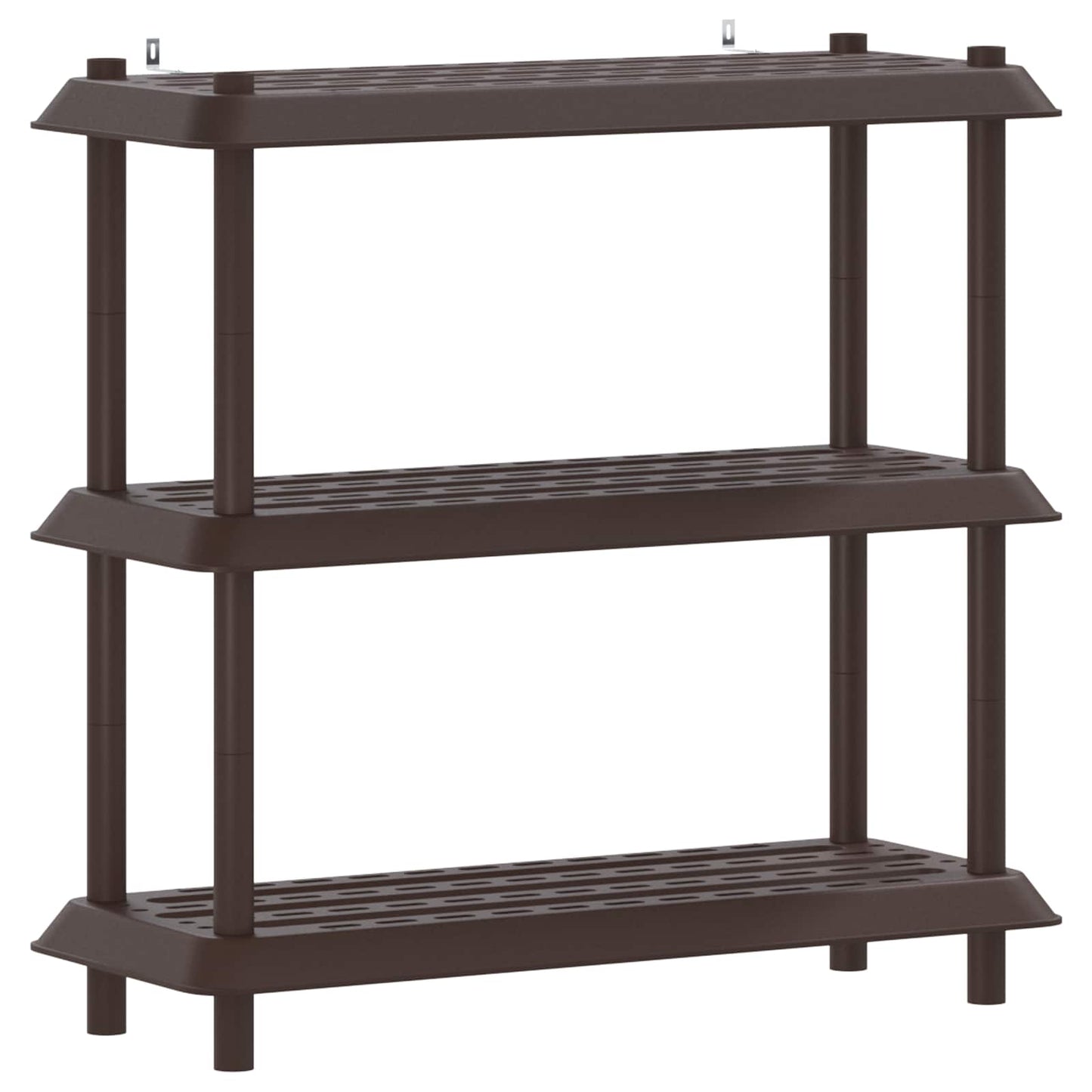 Plankenunit 3-laags 100 x 40 x 96 cm PP Bruin is nu te koop bij PeponiXL, paradijselijk wonen!