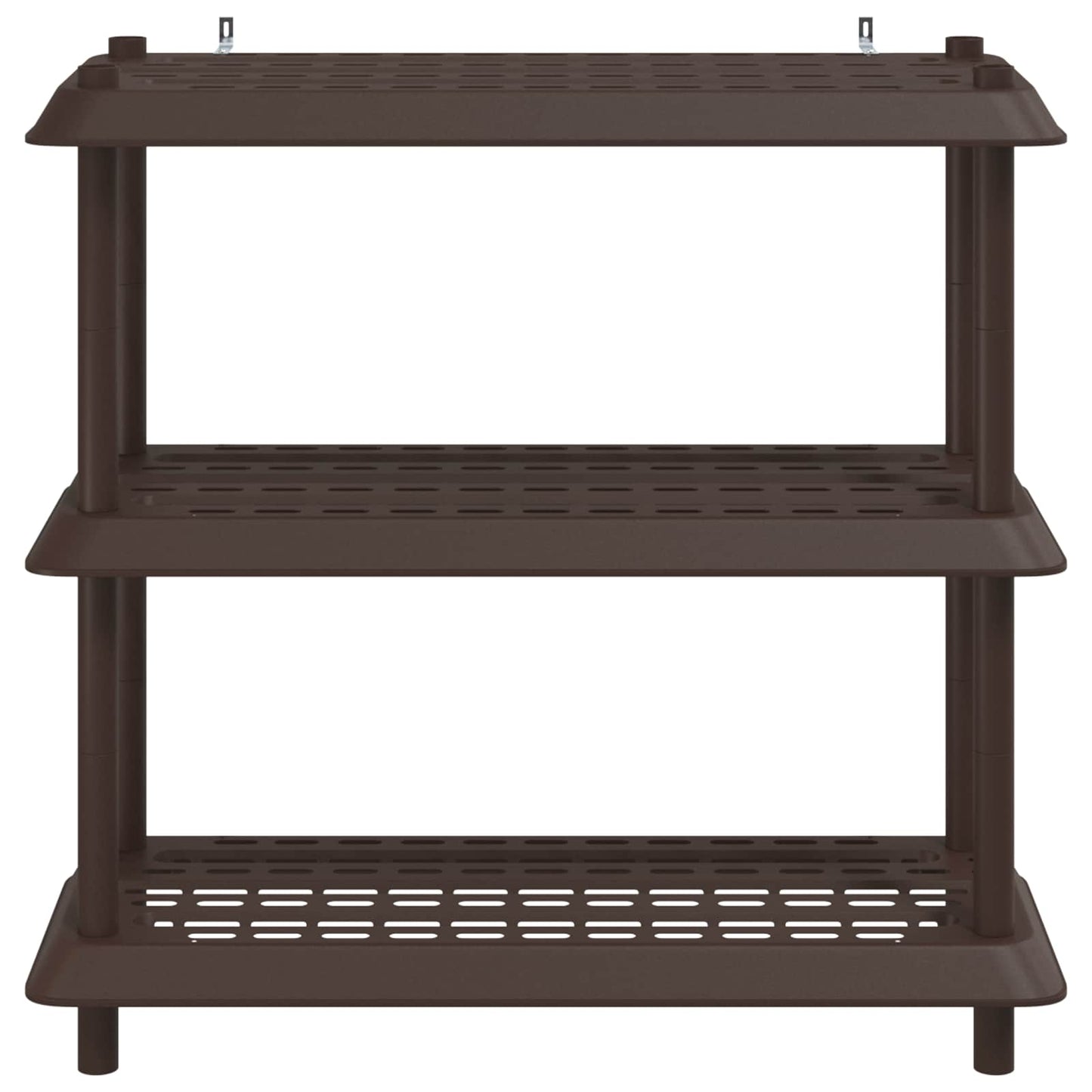 Plankenunit 3-laags 100 x 40 x 96 cm PP Bruin is nu te koop bij PeponiXL, paradijselijk wonen!