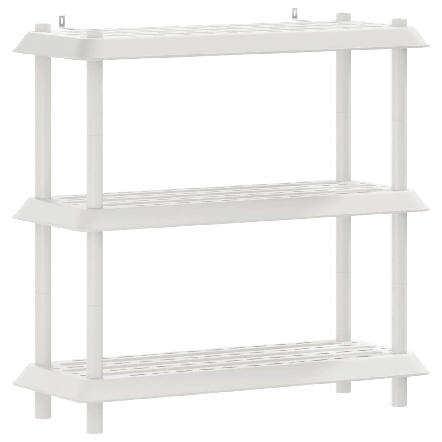 Plankenunit 3-laags 100 x 40 x 96 cm PP Wit is nu te koop bij PeponiXL, paradijselijk wonen!