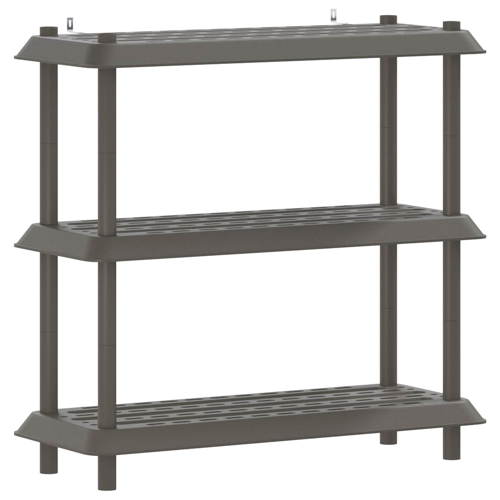 Plankenunit 3-laags 100 x 40 x 96 cm PP Lichtgrijs is nu te koop bij PeponiXL, paradijselijk wonen!