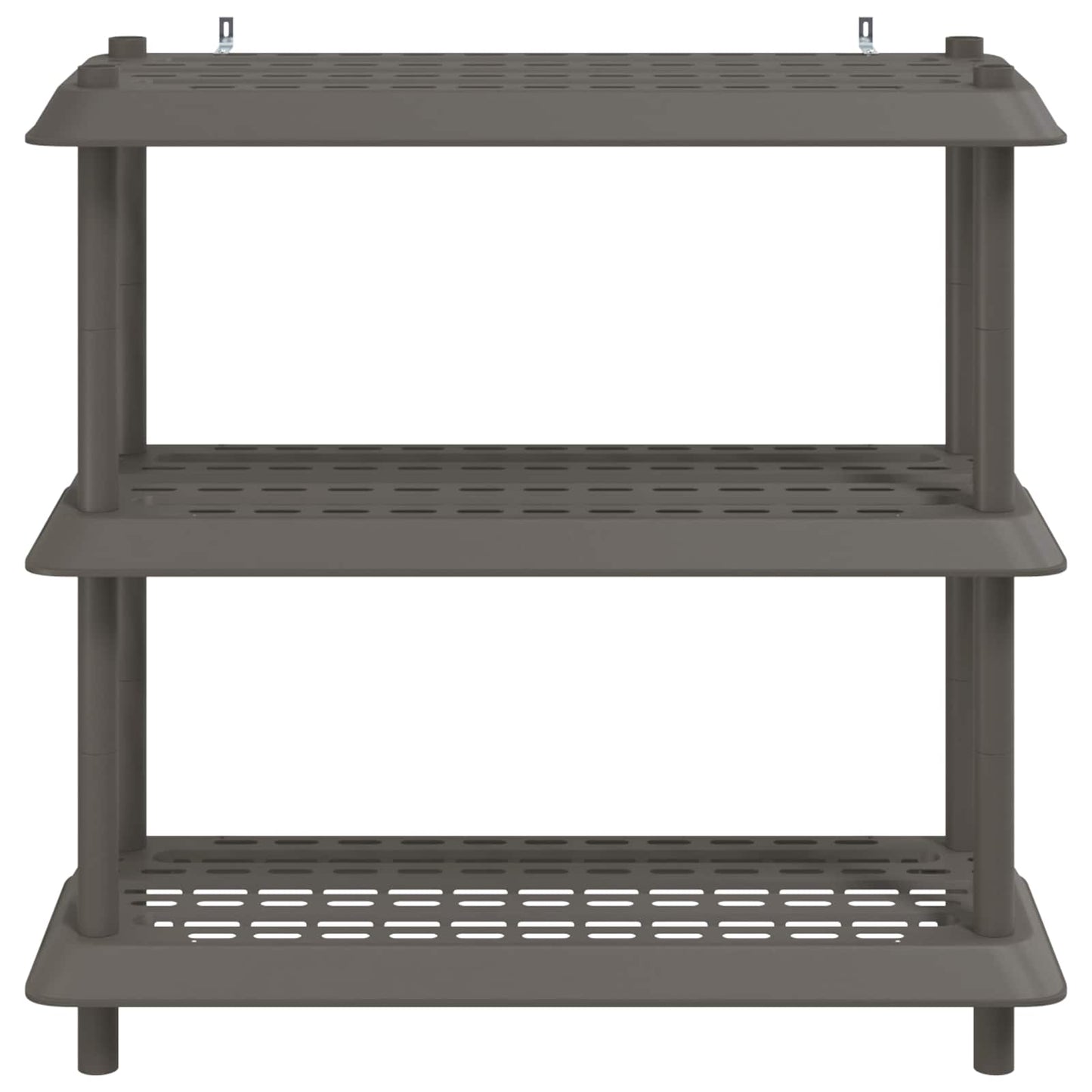 Plankenunit 3-laags 100 x 40 x 96 cm PP Lichtgrijs is nu te koop bij PeponiXL, paradijselijk wonen!