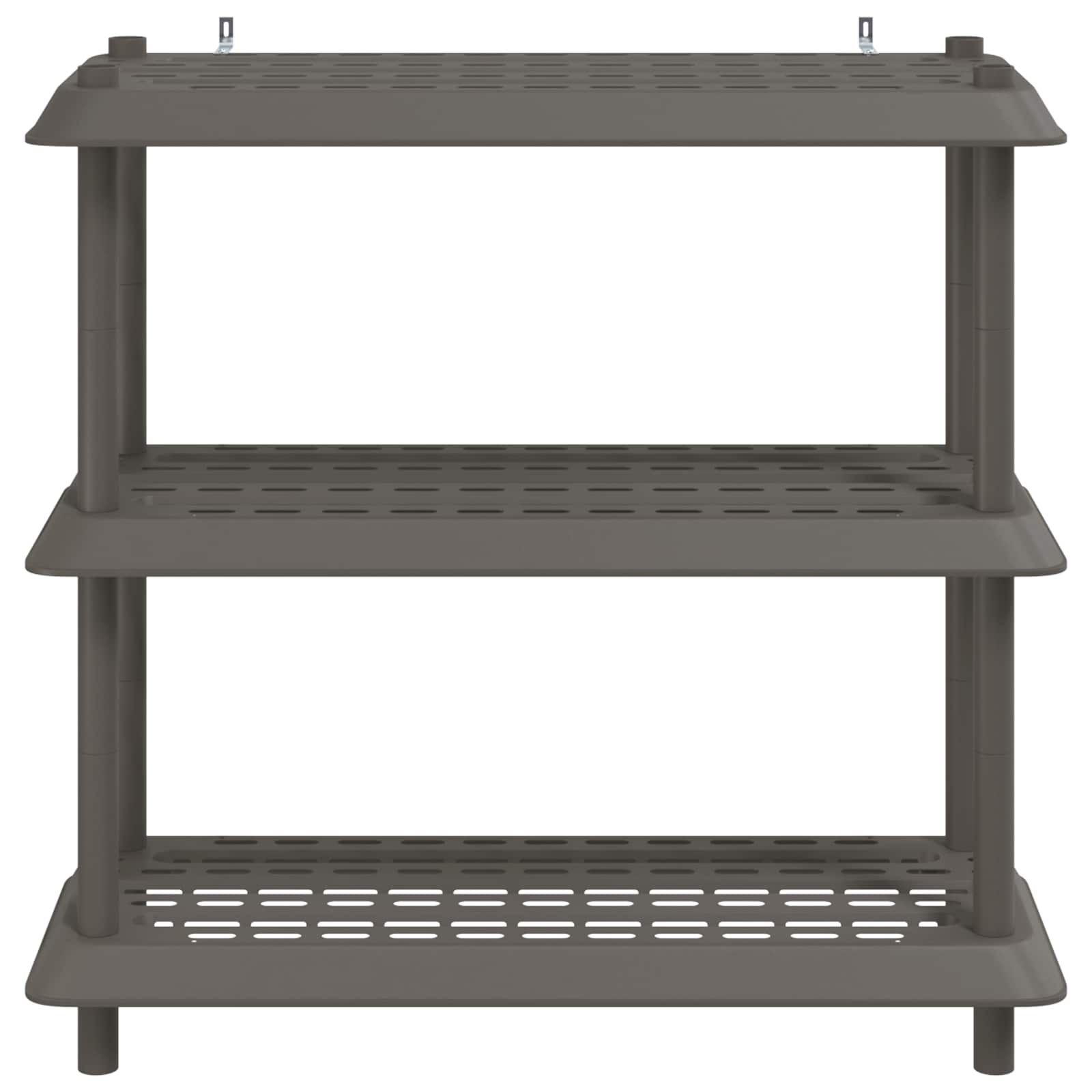 Plankenunit 3-laags 100 x 40 x 96 cm PP Lichtgrijs is nu te koop bij PeponiXL, paradijselijk wonen!