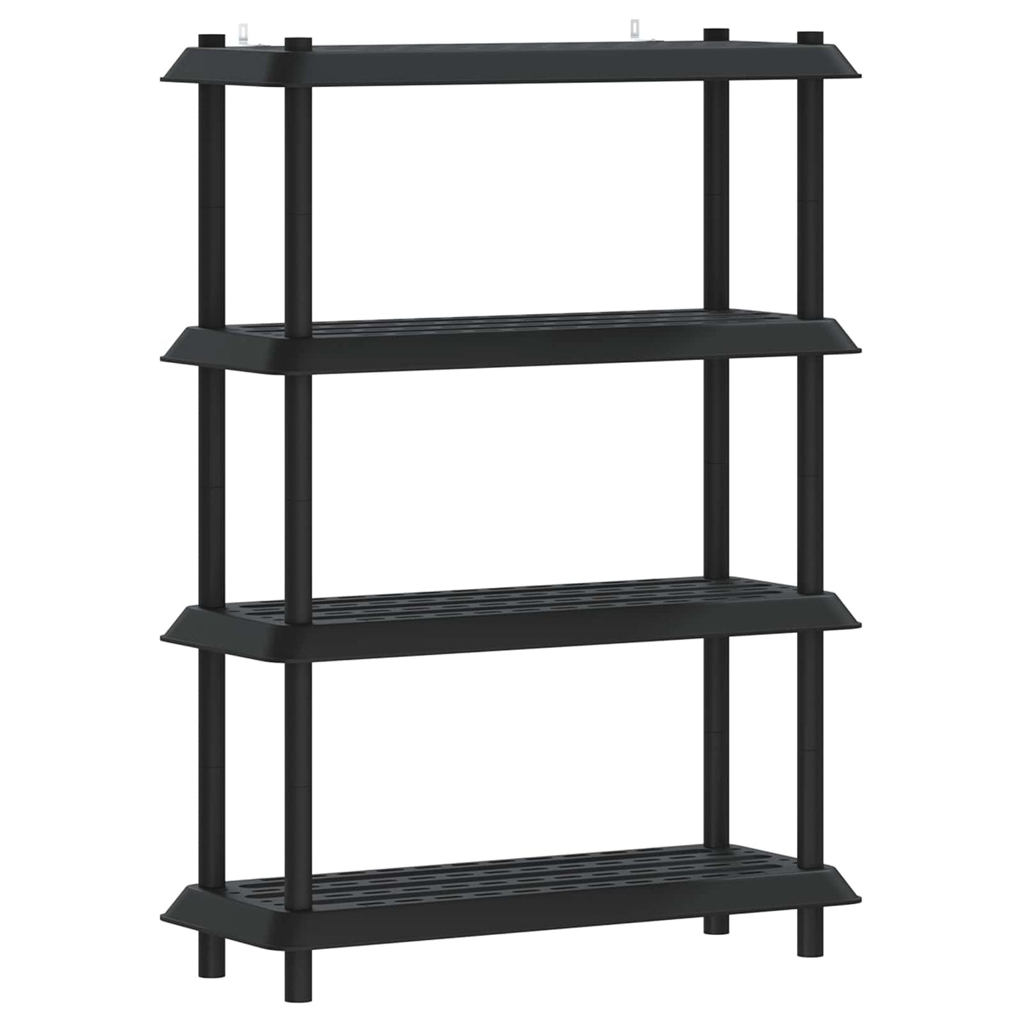 Plankenunit 4-laags 100 x 40 x 136,5 cm PP Antracietkleurig is nu te koop bij PeponiXL, paradijselijk wonen!