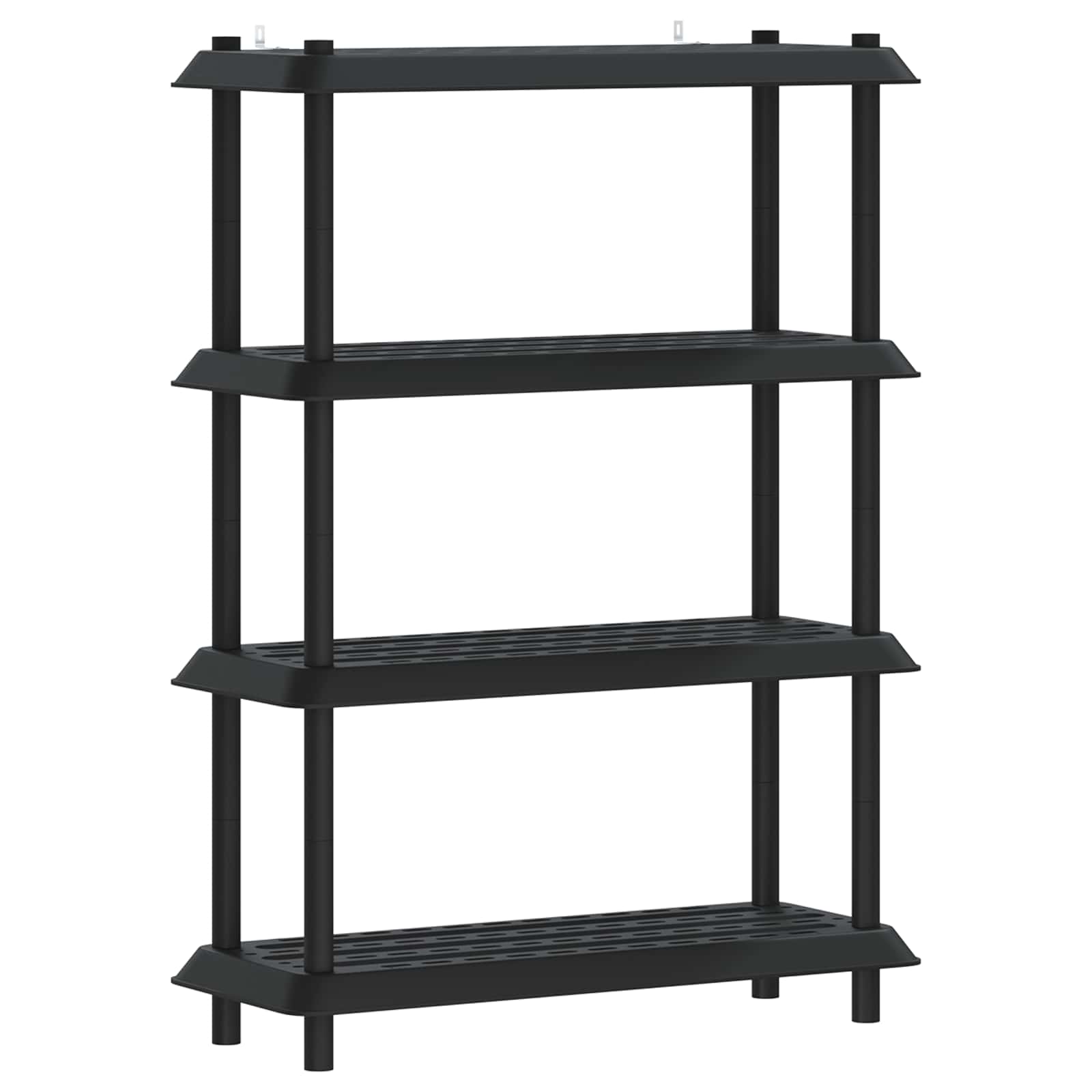 Plankenunit 4-laags 100 x 40 x 136,5 cm PP Antracietkleurig is nu te koop bij PeponiXL, paradijselijk wonen!