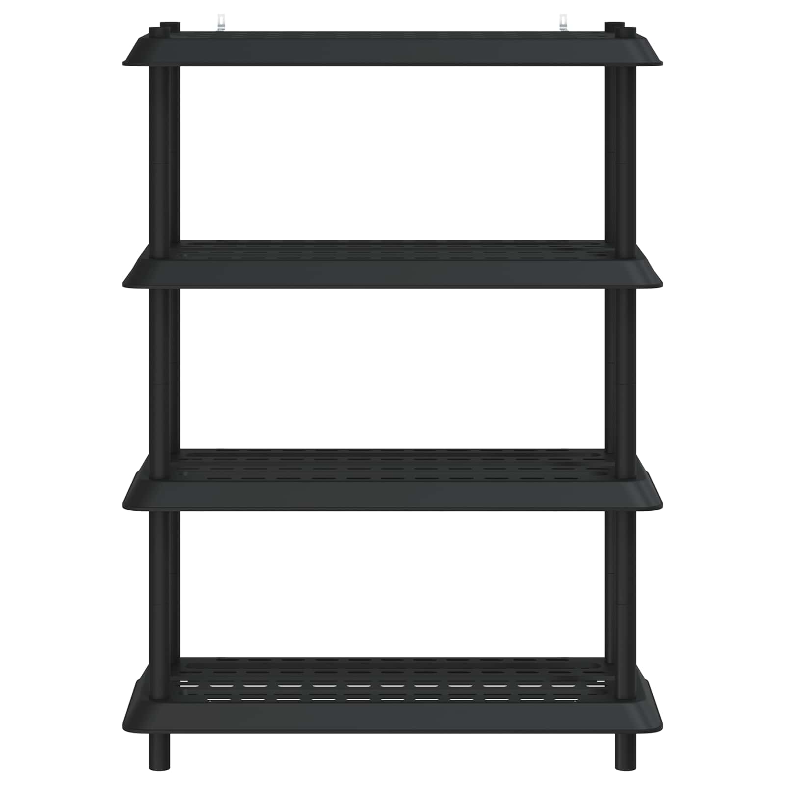 Plankenunit 4-laags 100 x 40 x 136,5 cm PP Antracietkleurig is nu te koop bij PeponiXL, paradijselijk wonen!