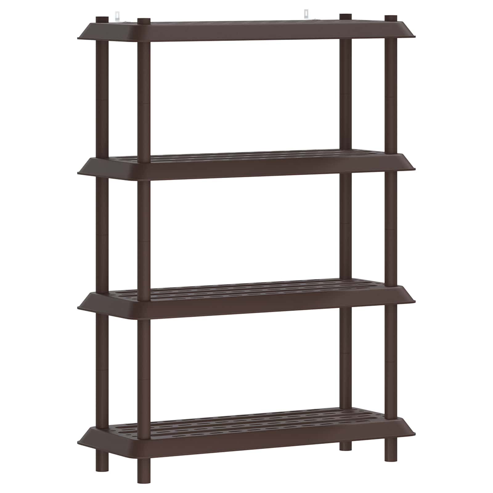 Plankenunit 4-laags 100 x 40 x 136,5 cm PP Bruin is nu te koop bij PeponiXL, paradijselijk wonen!
