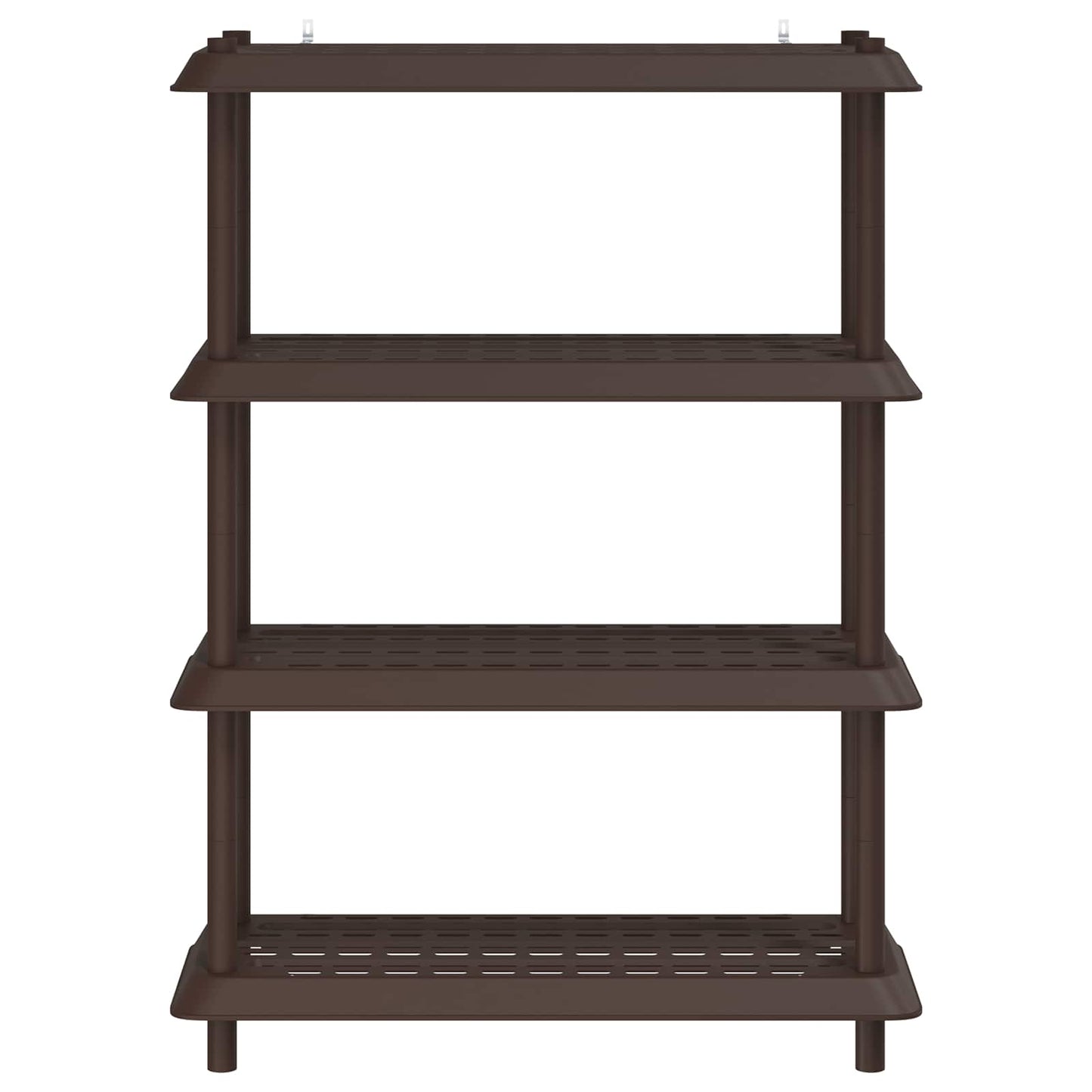 Plankenunit 4-laags 100 x 40 x 136,5 cm PP Bruin is nu te koop bij PeponiXL, paradijselijk wonen!