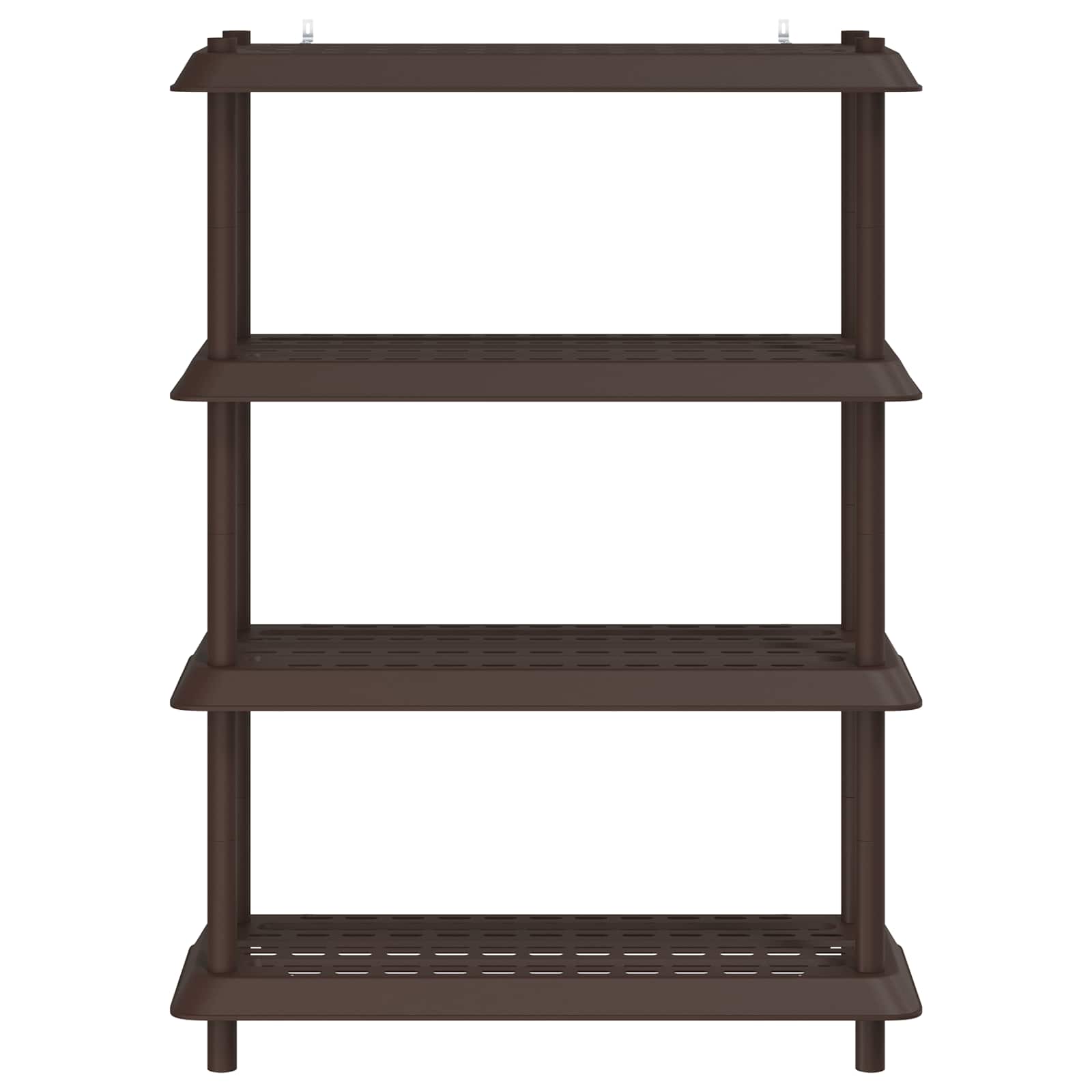 Plankenunit 4-laags 100 x 40 x 136,5 cm PP Bruin is nu te koop bij PeponiXL, paradijselijk wonen!