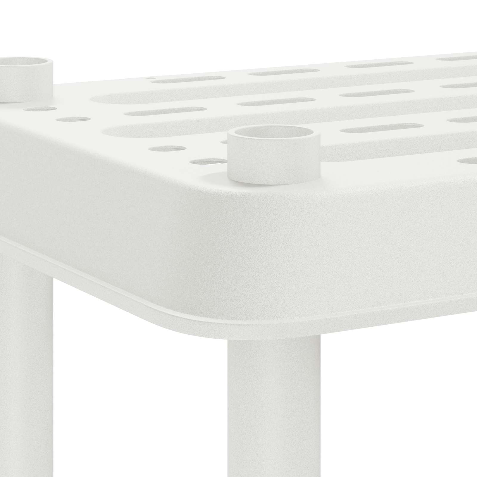 Plankenunit 4-laags 100 x 40 x 136,5 cm PP Wit is nu te koop bij PeponiXL, paradijselijk wonen!