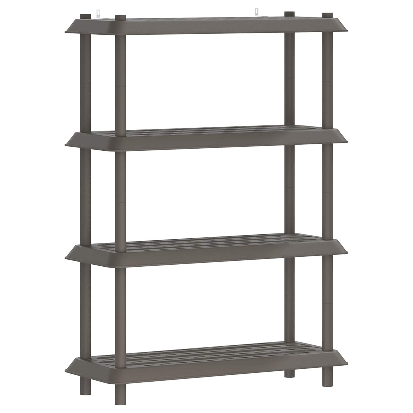 Plankenunit 4-laags 100 x 40 x 136,5 cm PP Lichtgrijs is nu te koop bij PeponiXL, paradijselijk wonen!