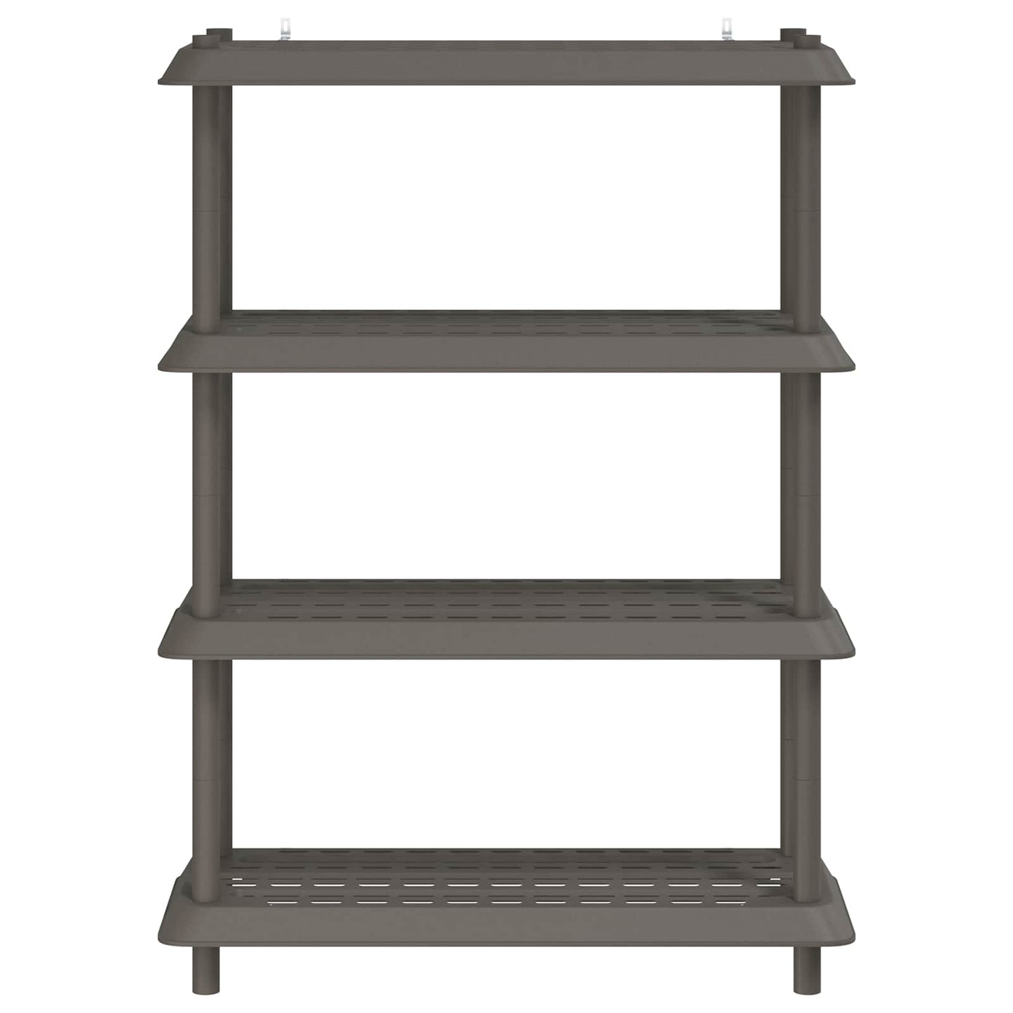 Plankenunit 4-laags 100 x 40 x 136,5 cm PP Lichtgrijs is nu te koop bij PeponiXL, paradijselijk wonen!