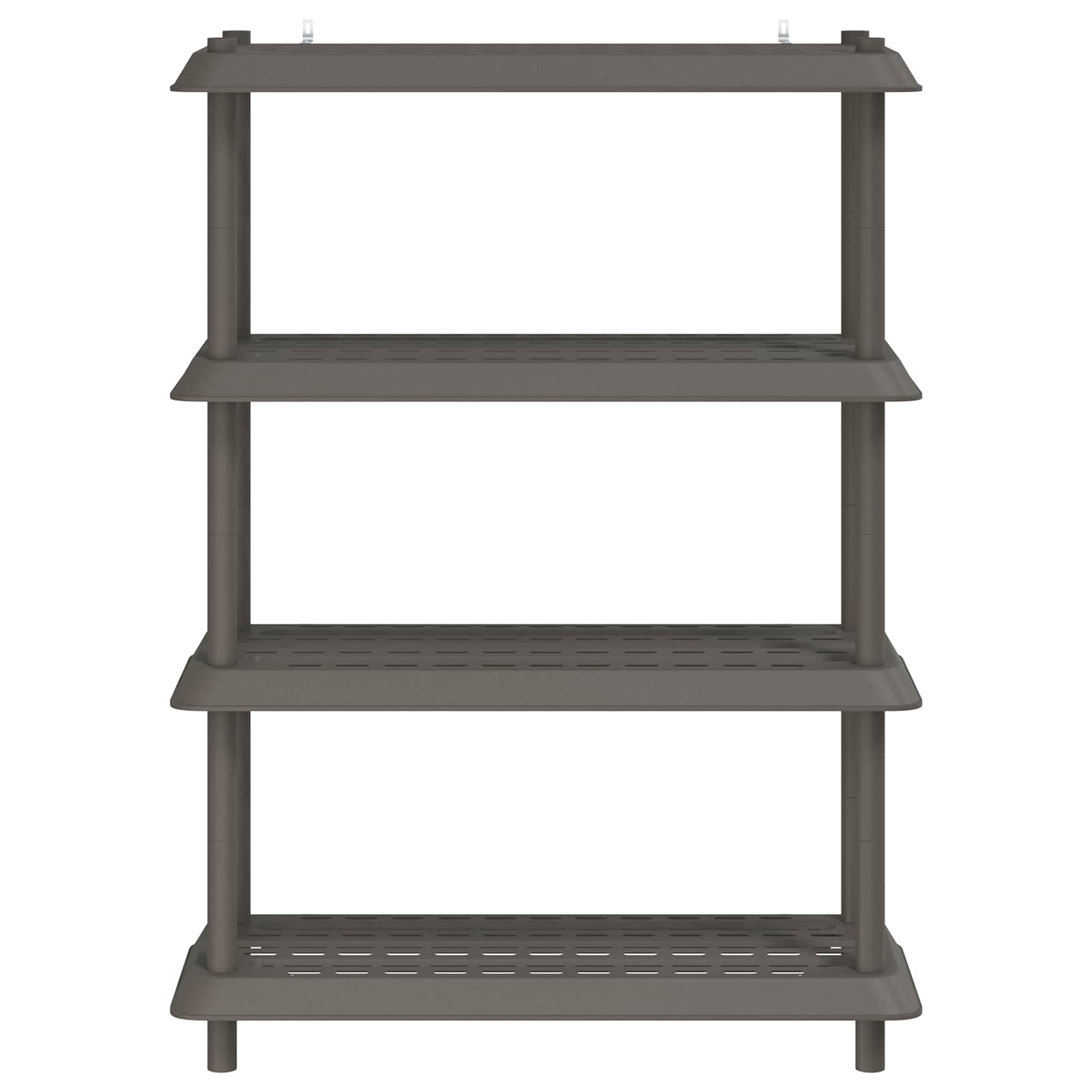 Plankenunit 4-laags 100 x 40 x 136,5 cm PP Lichtgrijs is nu te koop bij PeponiXL, paradijselijk wonen!