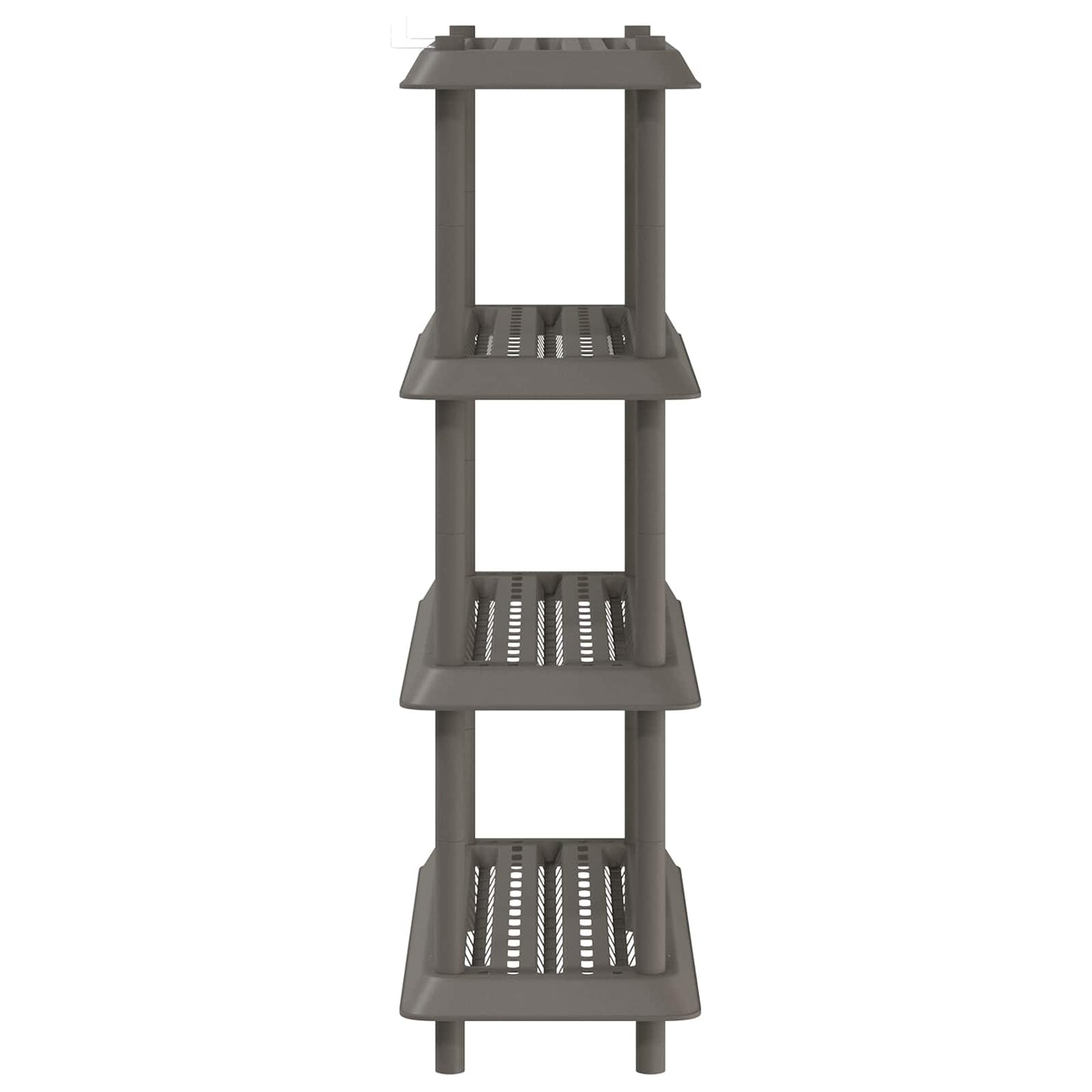 Plankenunit 4-laags 100 x 40 x 136,5 cm PP Lichtgrijs is nu te koop bij PeponiXL, paradijselijk wonen!