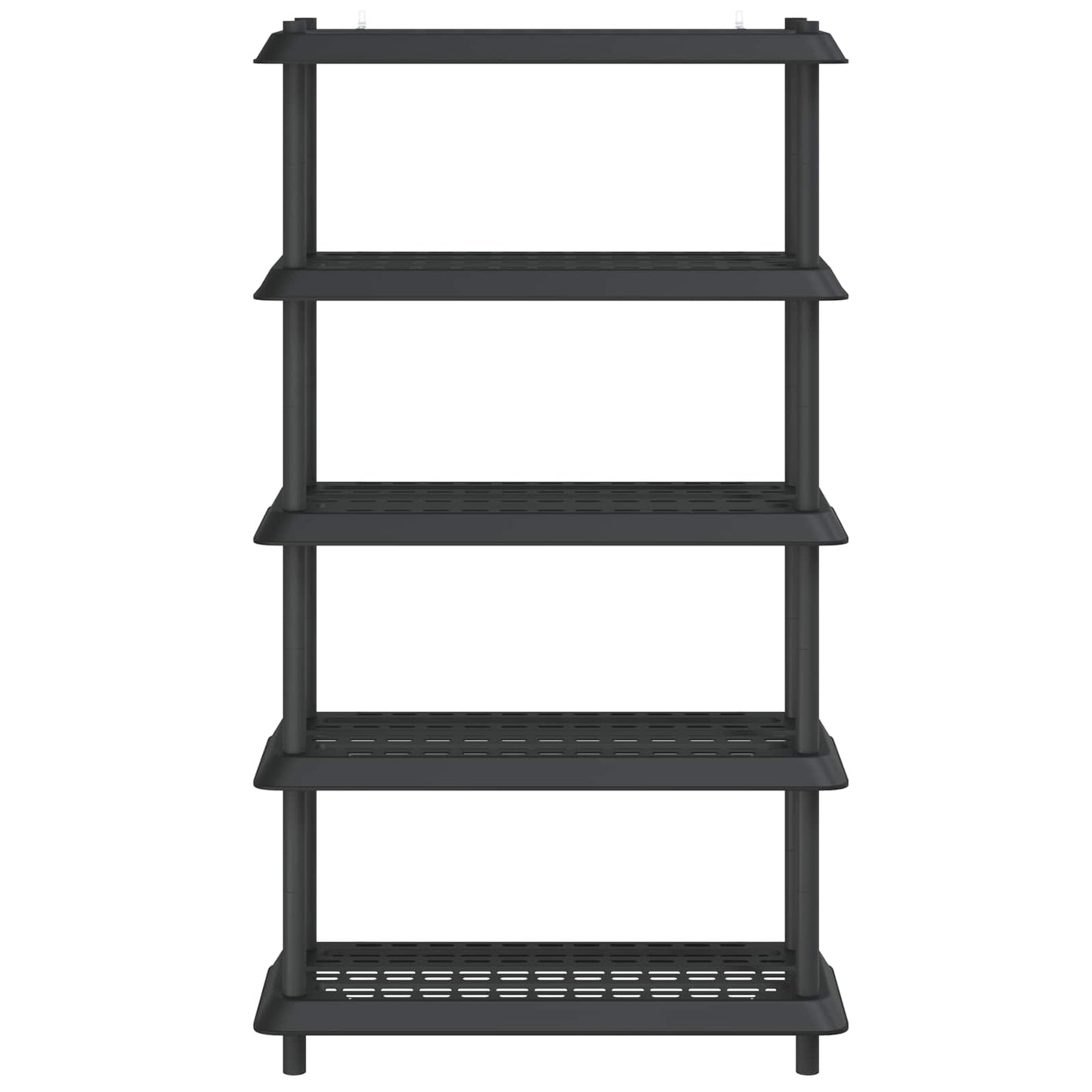 Plankenunit 5-laags 100 x 40 x 177 cm PP Antracietkleurig is nu te koop bij PeponiXL, paradijselijk wonen!