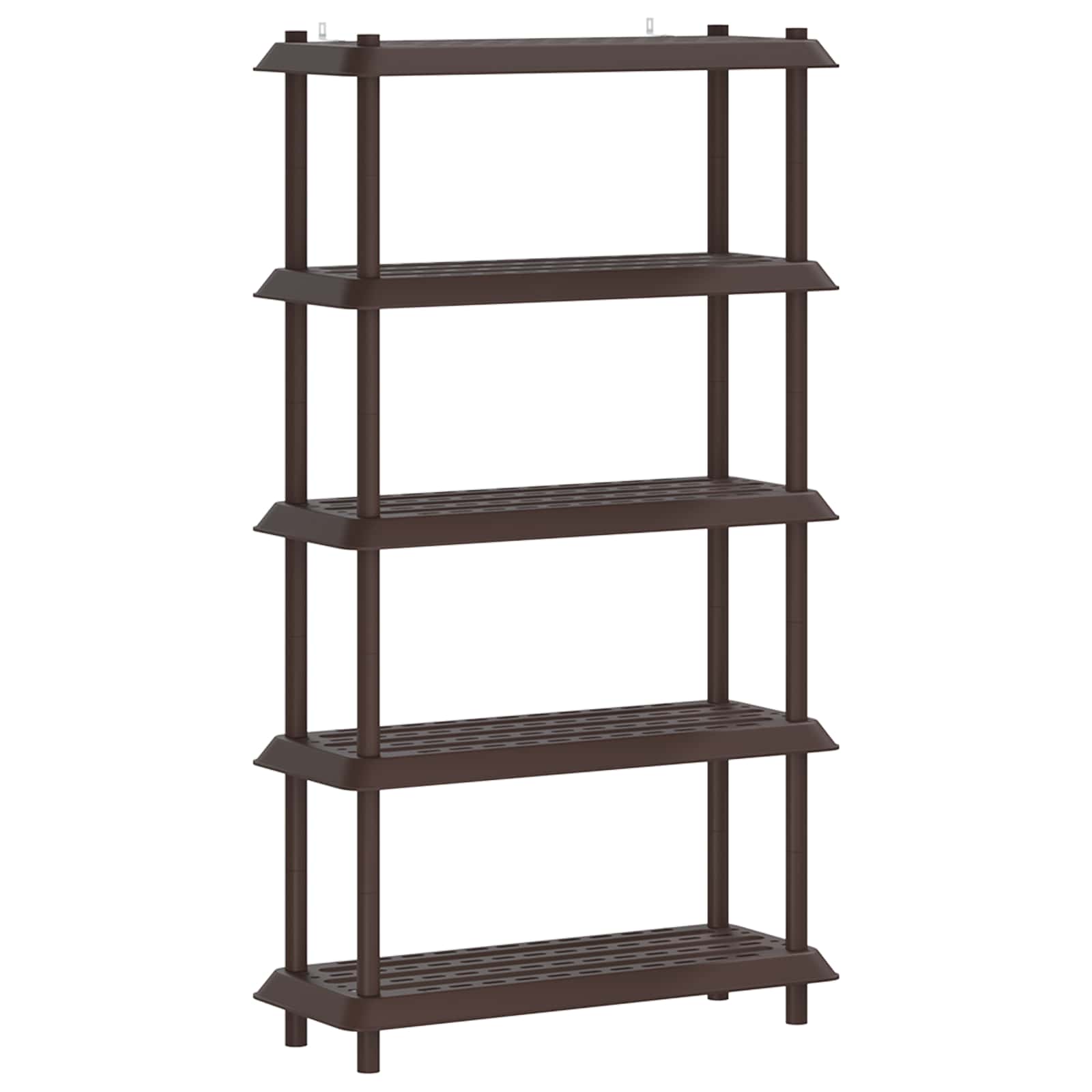 Plankenunit 5-laags 100 x 40 x 177 cm PP Bruin is nu te koop bij PeponiXL, paradijselijk wonen!