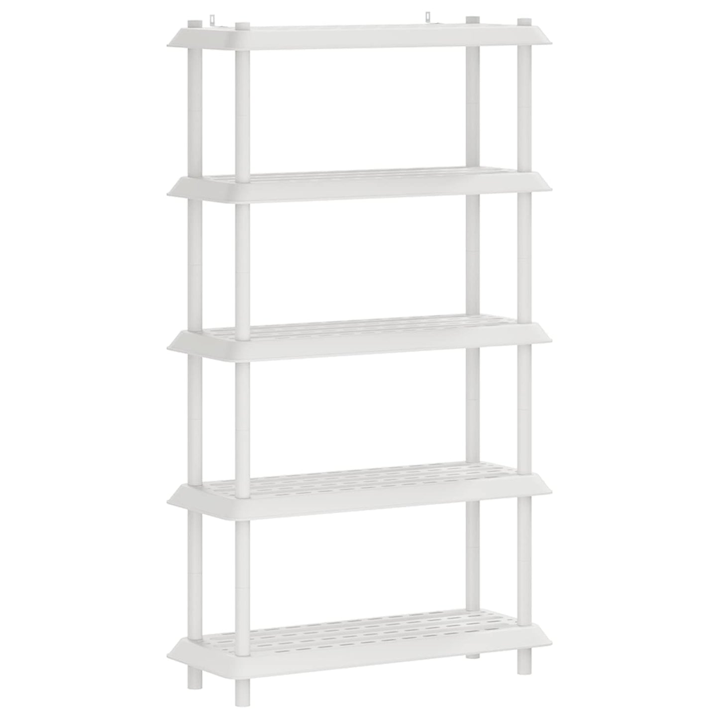 Plankenunit 5-laags 100 x 40 x 177 cm PP Wit is nu te koop bij PeponiXL, paradijselijk wonen!
