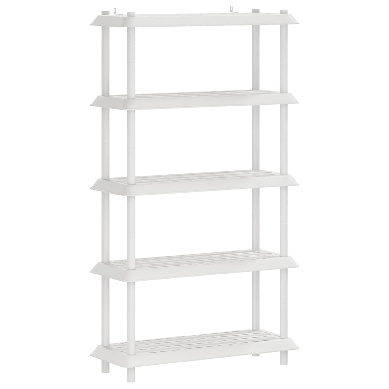Plankenunit 5-laags 100 x 40 x 177 cm PP Wit is nu te koop bij PeponiXL, paradijselijk wonen!