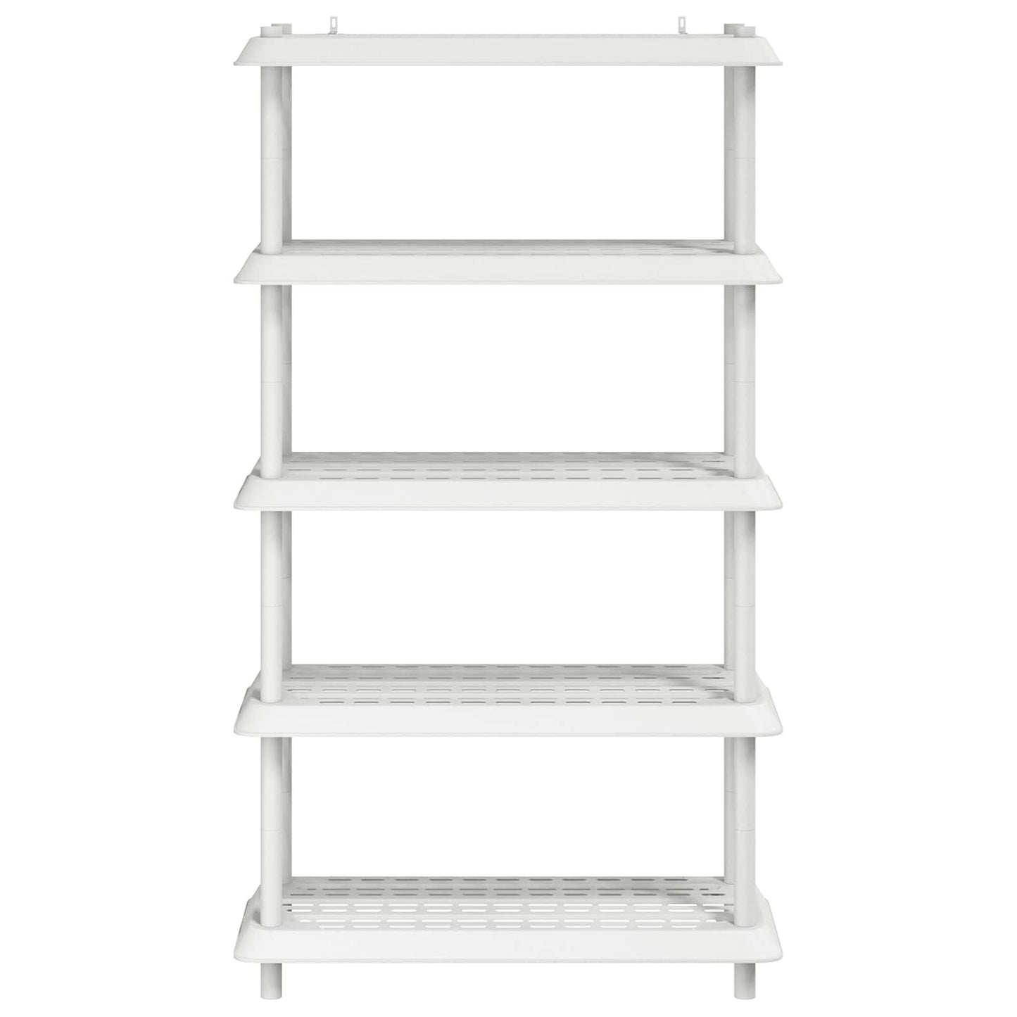 Plankenunit 5-laags 100 x 40 x 177 cm PP Wit is nu te koop bij PeponiXL, paradijselijk wonen!