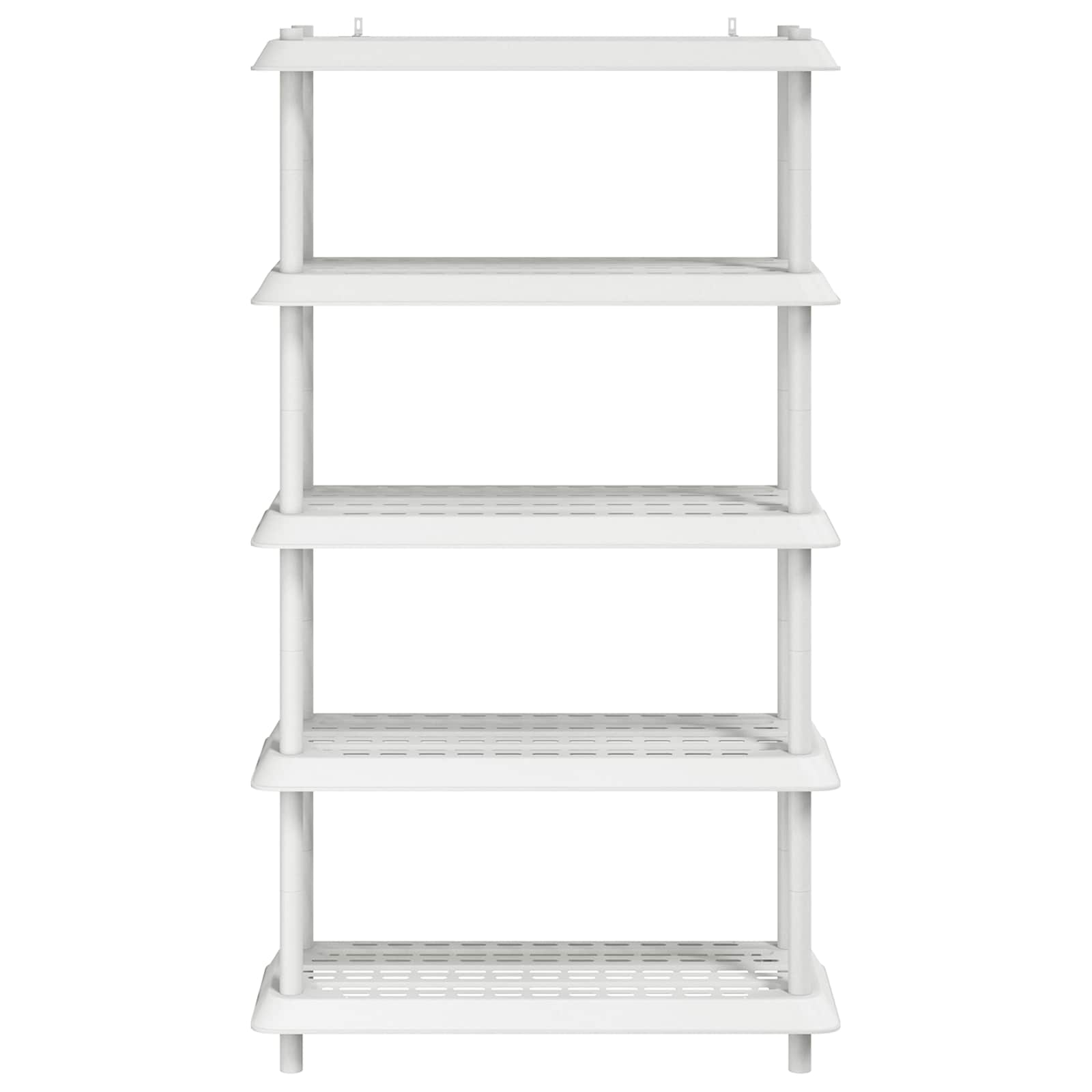 Plankenunit 5-laags 100 x 40 x 177 cm PP Wit is nu te koop bij PeponiXL, paradijselijk wonen!