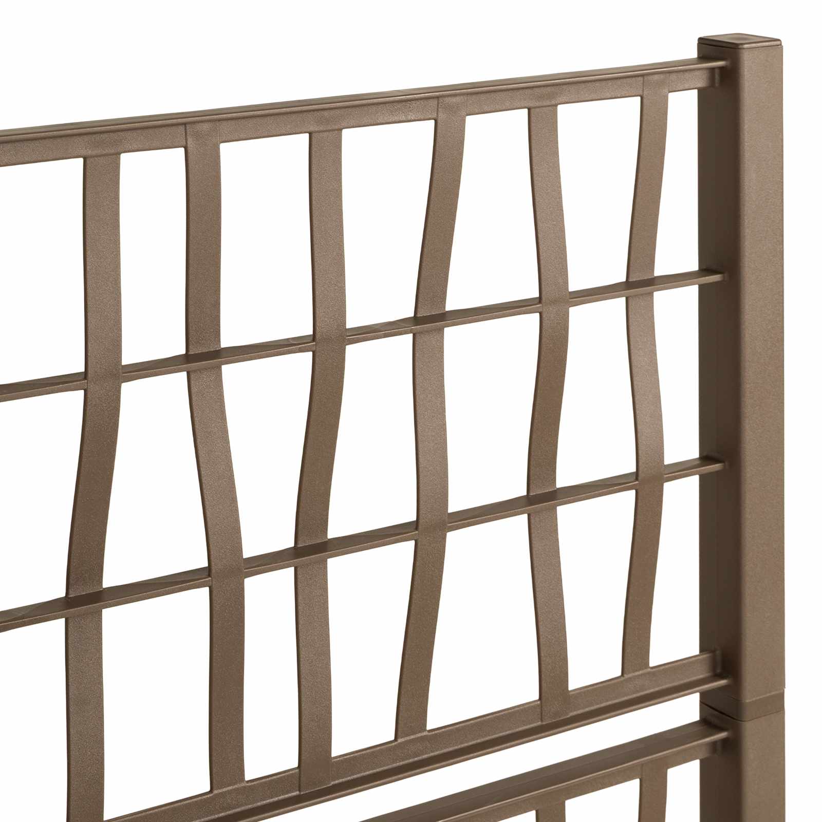 Tuindruppel met Trellis Bruin 80 x 36 x 140 cm PP is nu te koop bij PeponiXL, paradijselijk wonen!