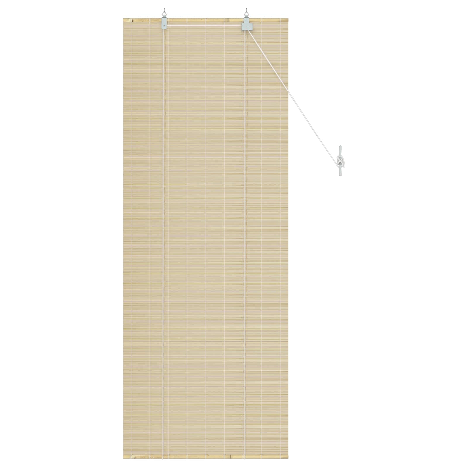 Rolgordijn Naturel 50 x 160 cm Bamboe is nu te koop bij PeponiXL, paradijselijk wonen!