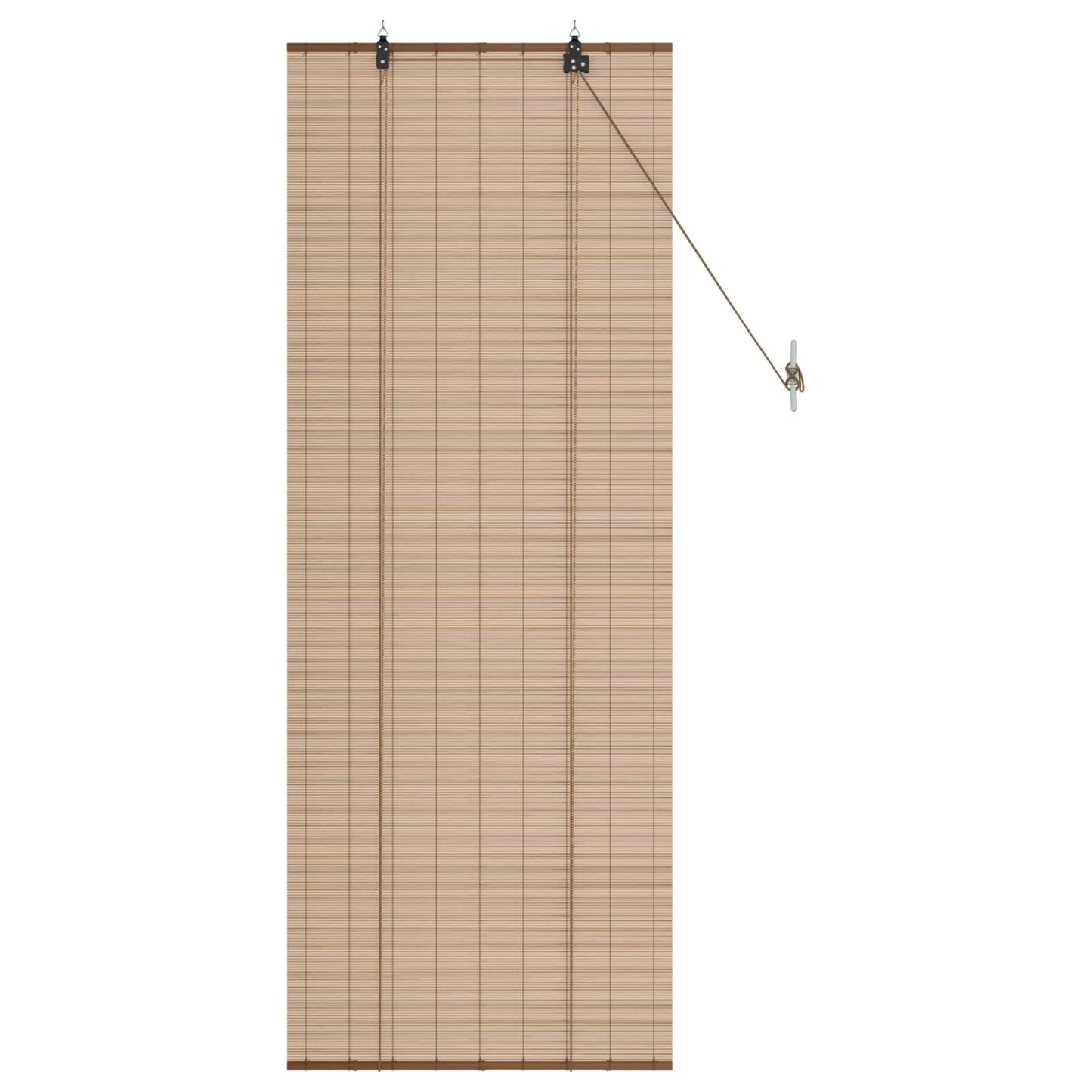 Rolgordijn Bruin 50 x 160 cm Bamboe is nu te koop bij PeponiXL, paradijselijk wonen!