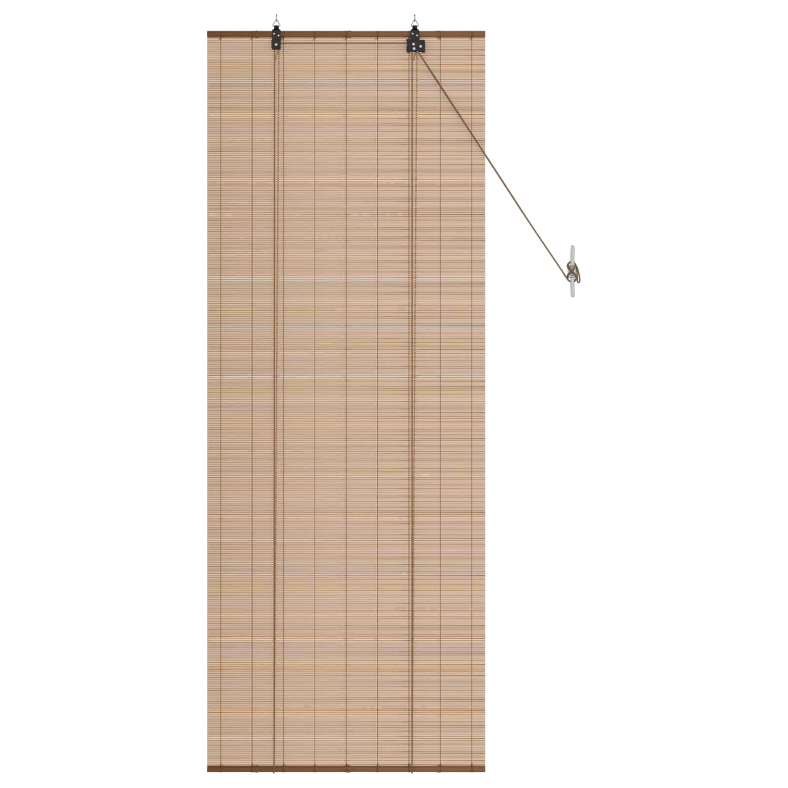 Rolgordijn Bruin 70 x 160 cm Bamboe is nu te koop bij PeponiXL, paradijselijk wonen!