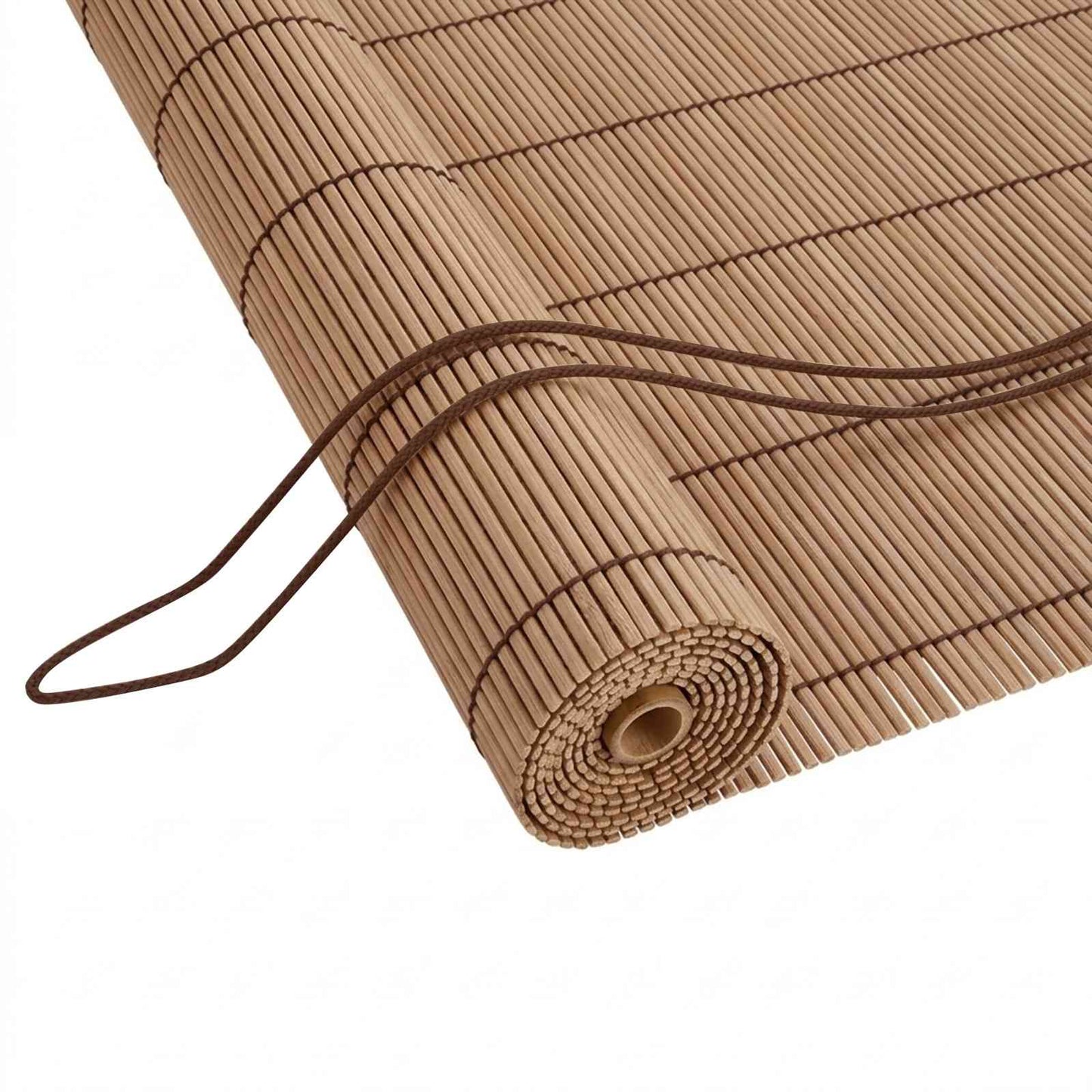 Rolgordijn Bruin 110 x 220 cm Bamboe is nu te koop bij PeponiXL, paradijselijk wonen!
