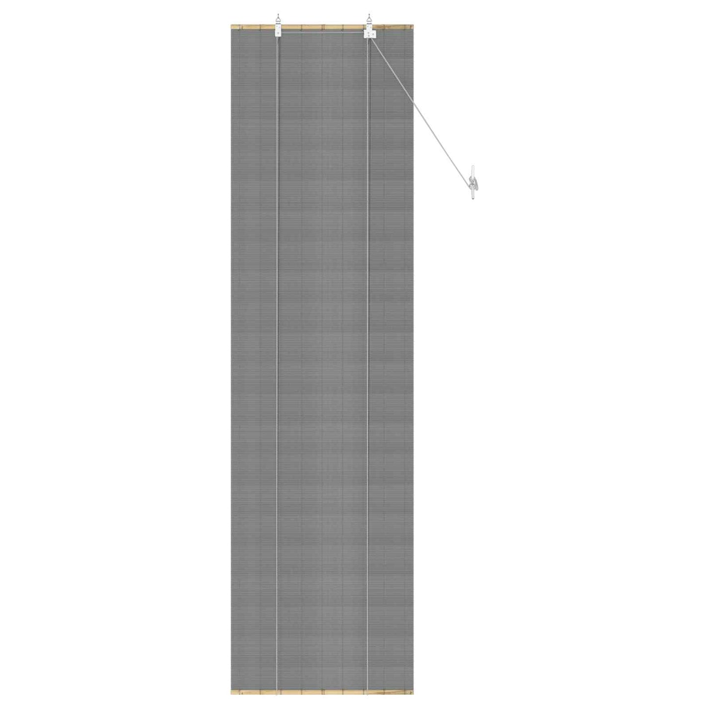 Rolgordijn Grijs 40 x 220 cm Bamboe is nu te koop bij PeponiXL, paradijselijk wonen!