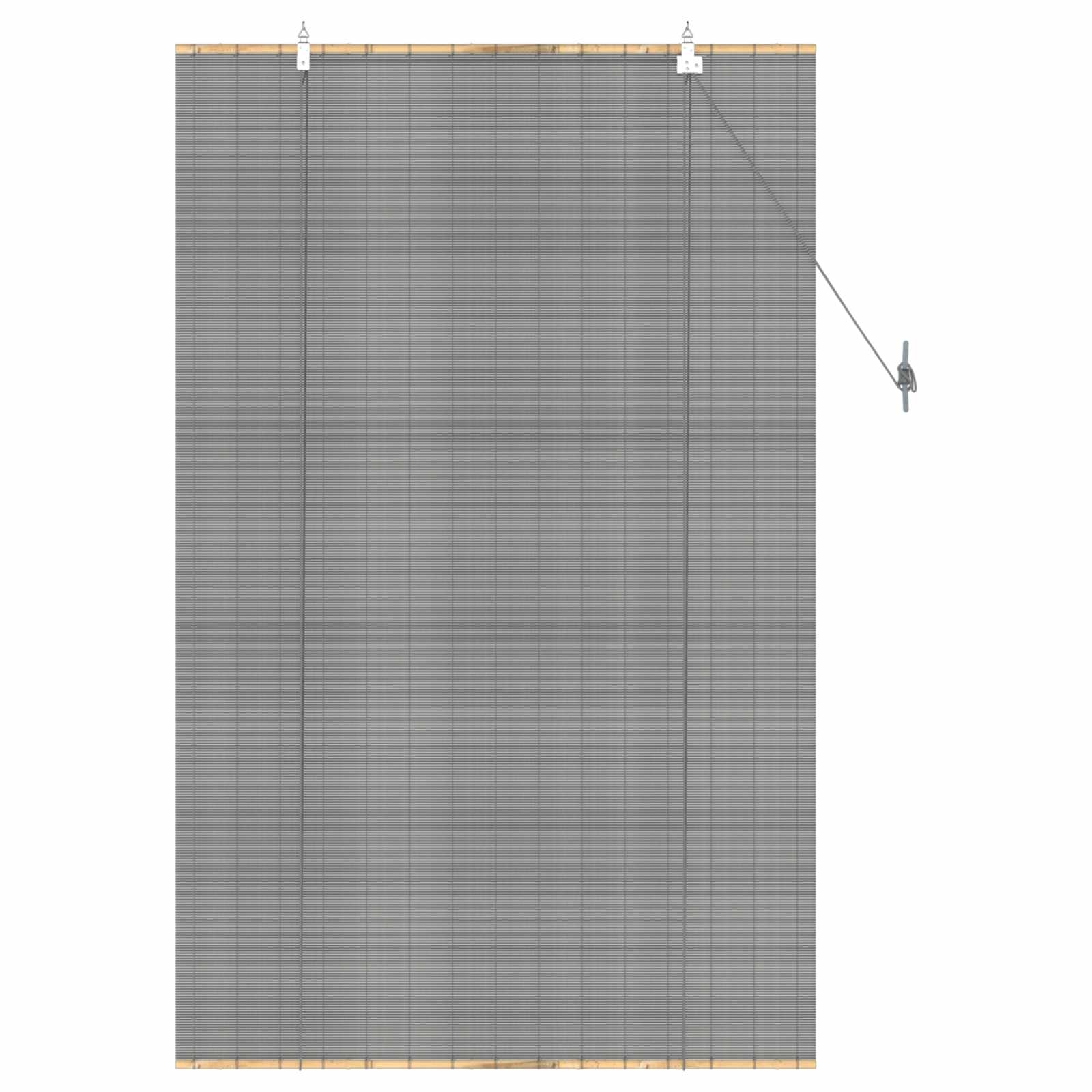 Rolgordijn Grijs 80 x 160 cm Bamboe is nu te koop bij PeponiXL, paradijselijk wonen!