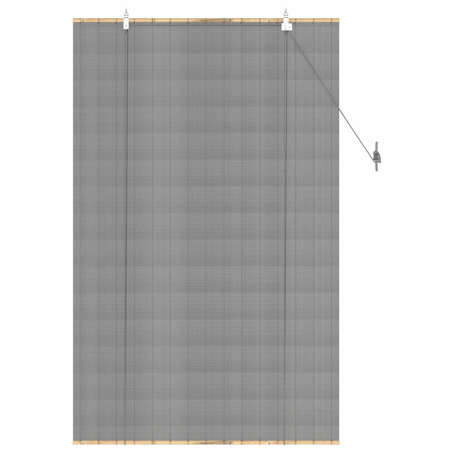 Rolgordijn Grijs 90 x 160 cm Bamboe is nu te koop bij PeponiXL, paradijselijk wonen!