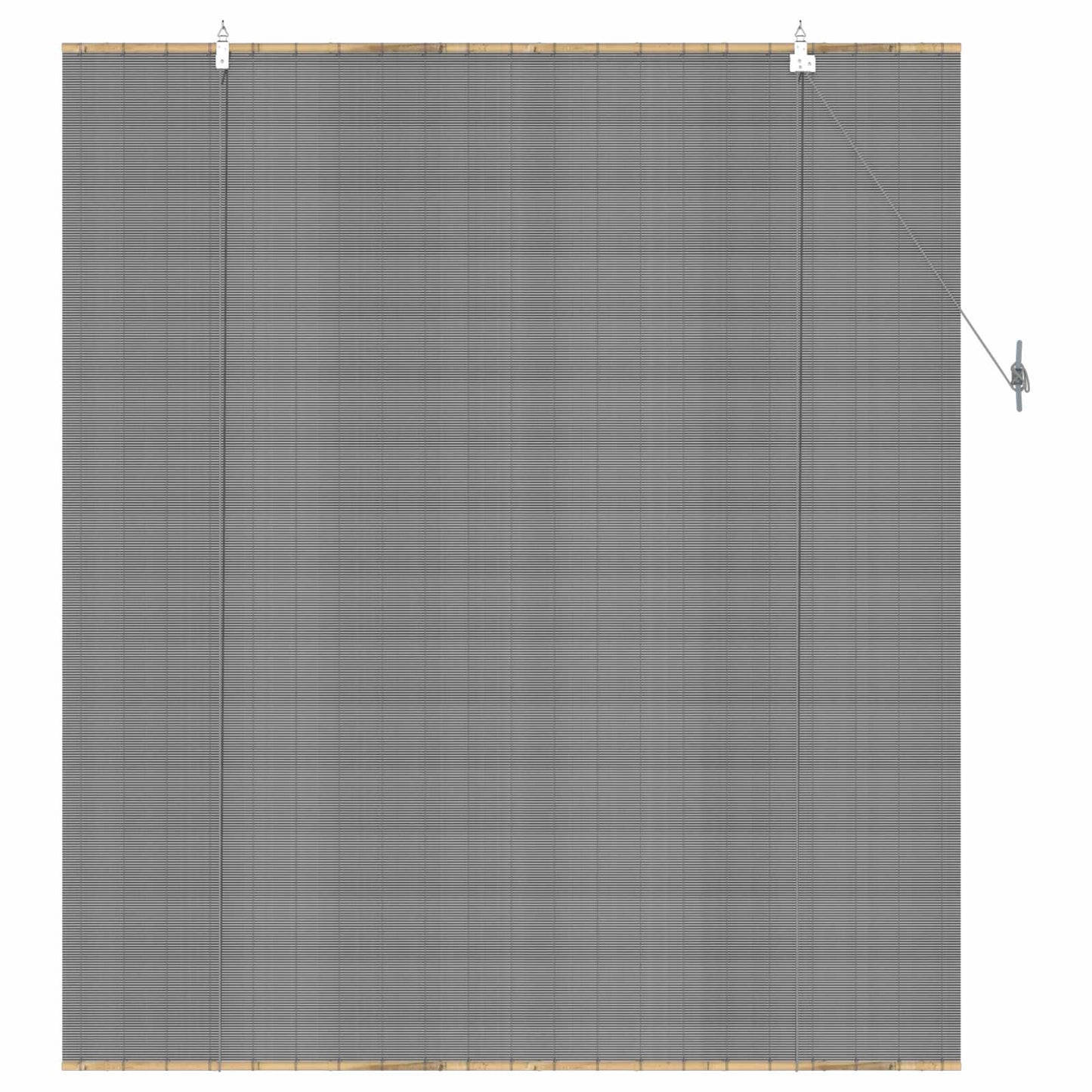 Rolgordijn Grijs 140 x 160 cm Bamboe is nu te koop bij PeponiXL, paradijselijk wonen!