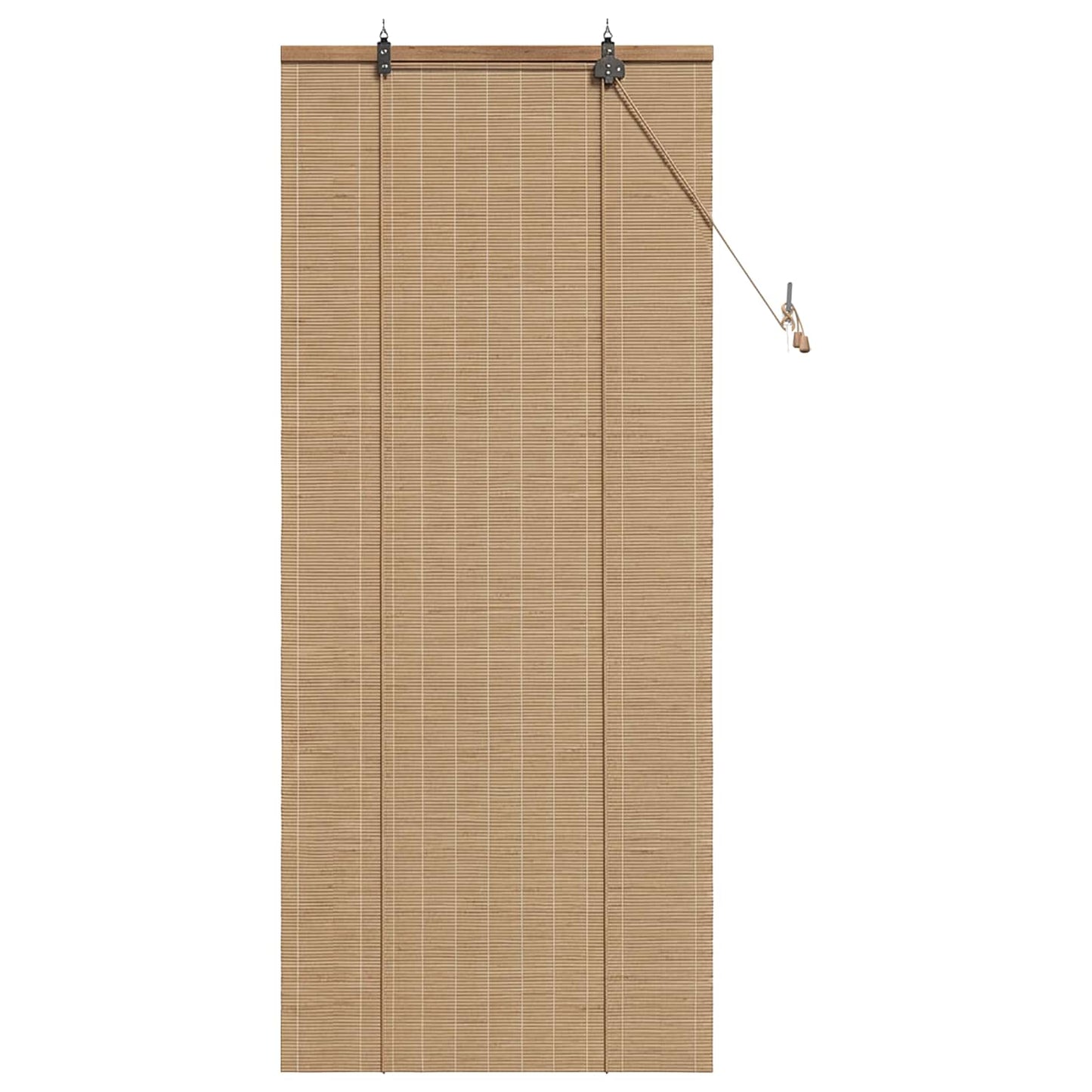 Rolgordijn Bruin 70 x 160 cm Bamboe is nu te koop bij PeponiXL, paradijselijk wonen!