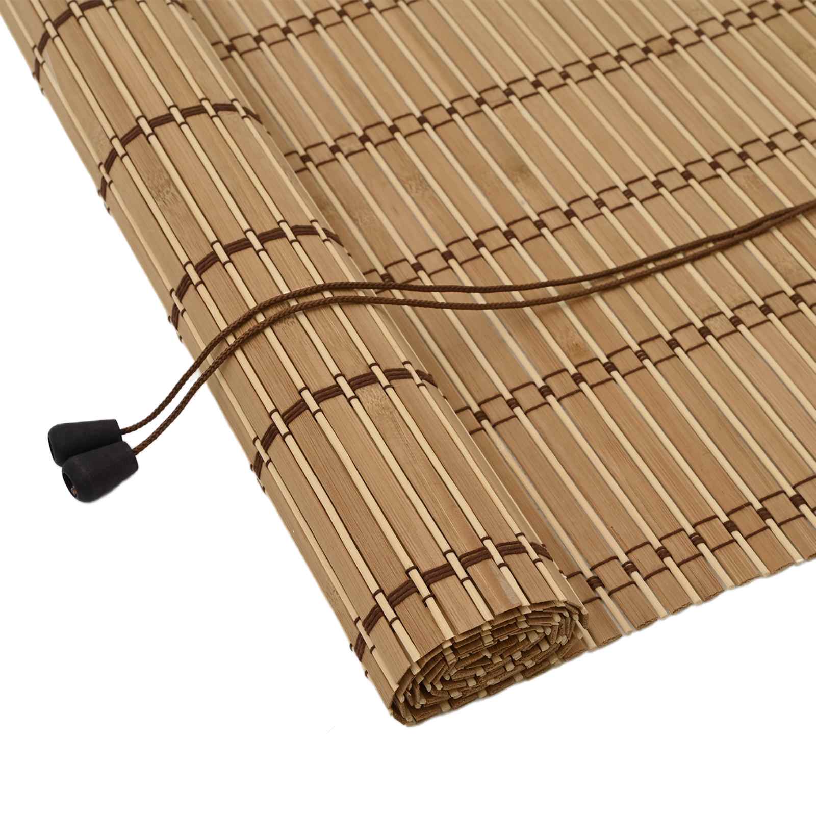 Rolgordijn Natuur 40 x 160 cm Bamboe is nu te koop bij PeponiXL, paradijselijk wonen!