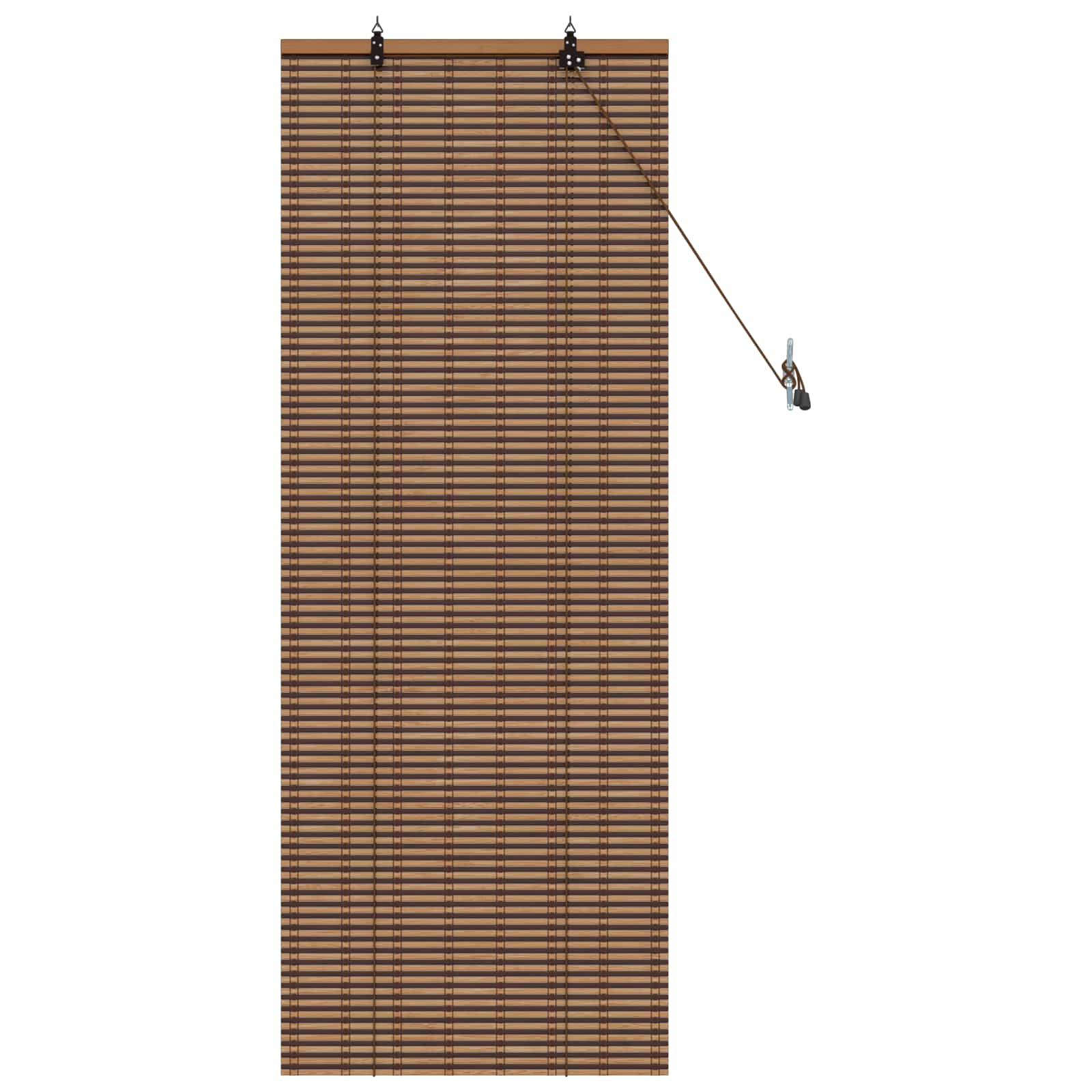 Rolgordijn Bruin 40 x 160 cm Bamboe is nu te koop bij PeponiXL, paradijselijk wonen!
