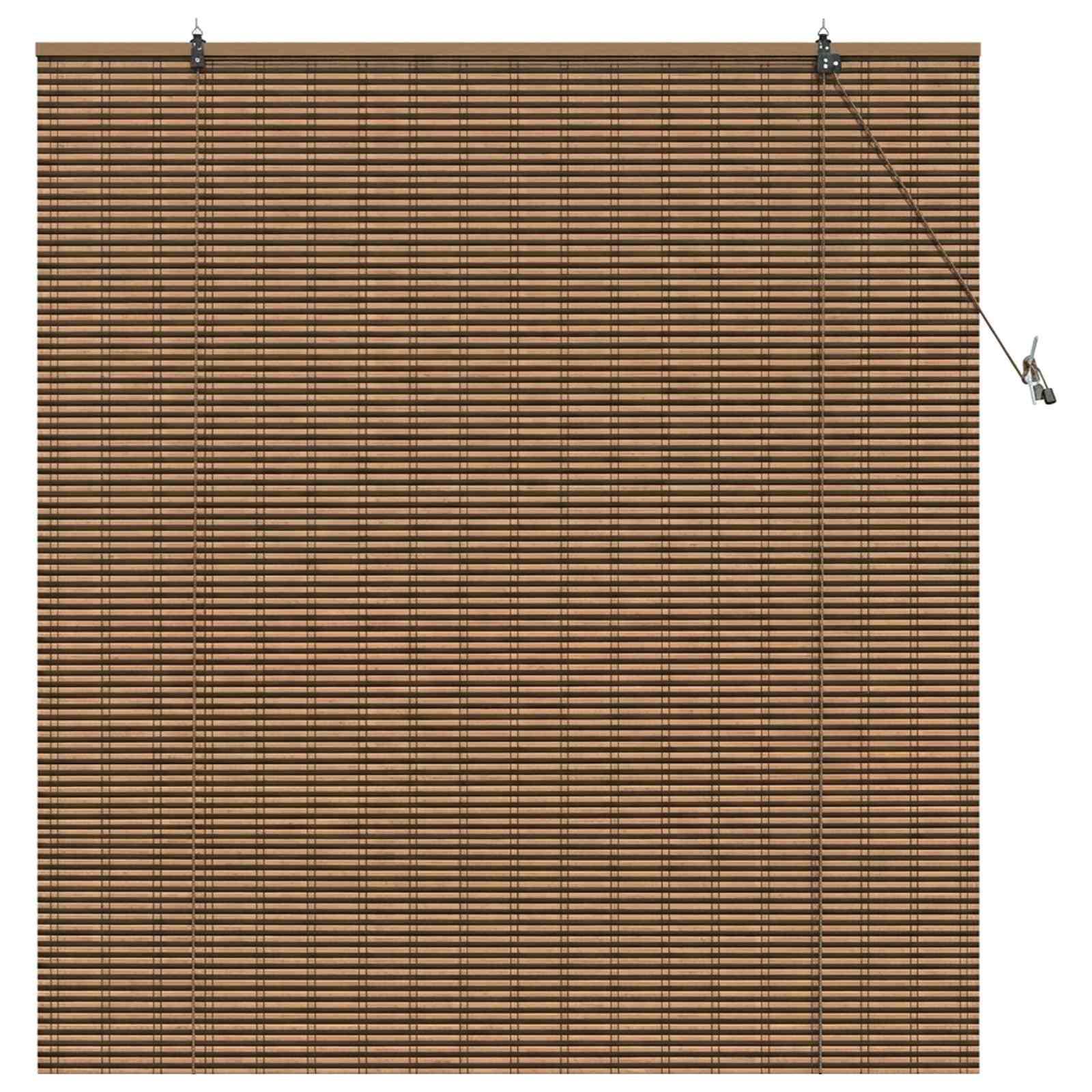 Rolgordijn Bruin 130 x 160 cm Bamboe is nu te koop bij PeponiXL, paradijselijk wonen!