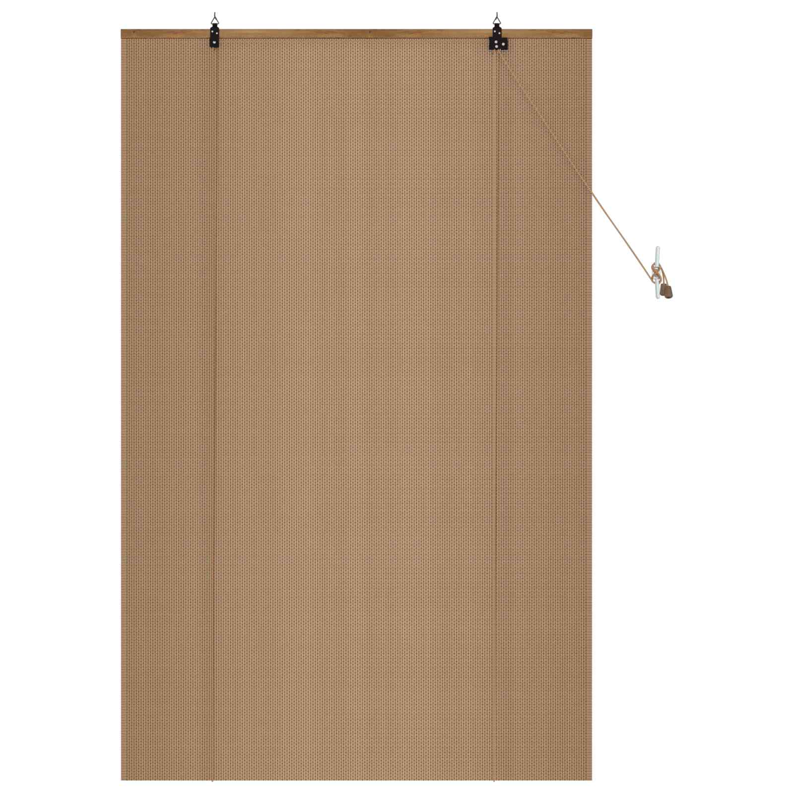 Rolgordijn Bruin 90 x 160 cm Bamboe is nu te koop bij PeponiXL, paradijselijk wonen!