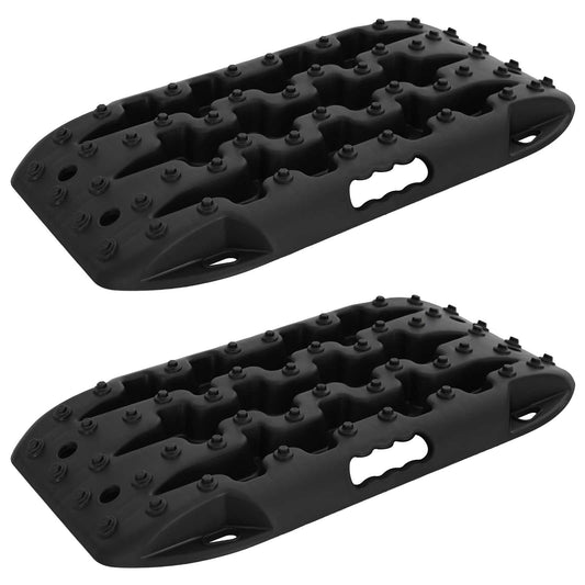 Gripplaat 2 pcs Zwart 57,5x30,5x5,5 cm Versterkt nylon is nu te koop bij PeponiXL, paradijselijk wonen!