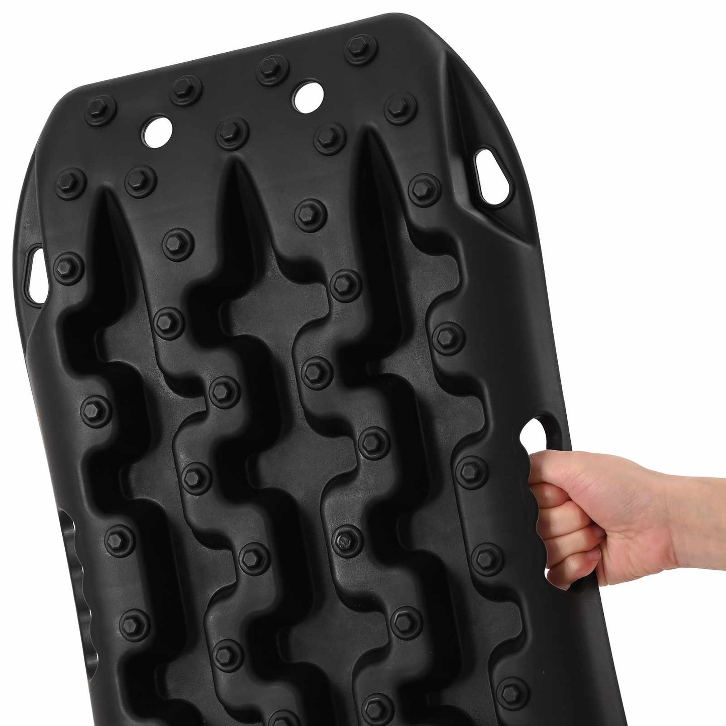 Gripplaat 2 pcs Zwart 57,5x30,5x5,5 cm Versterkt nylon is nu te koop bij PeponiXL, paradijselijk wonen!