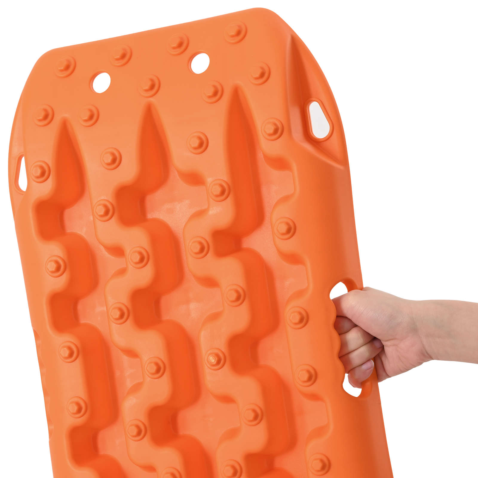 Gripplaat 2 pcs Oranje 57,5x30,5x5,5 cm Versterkt nylon is nu te koop bij PeponiXL, paradijselijk wonen!
