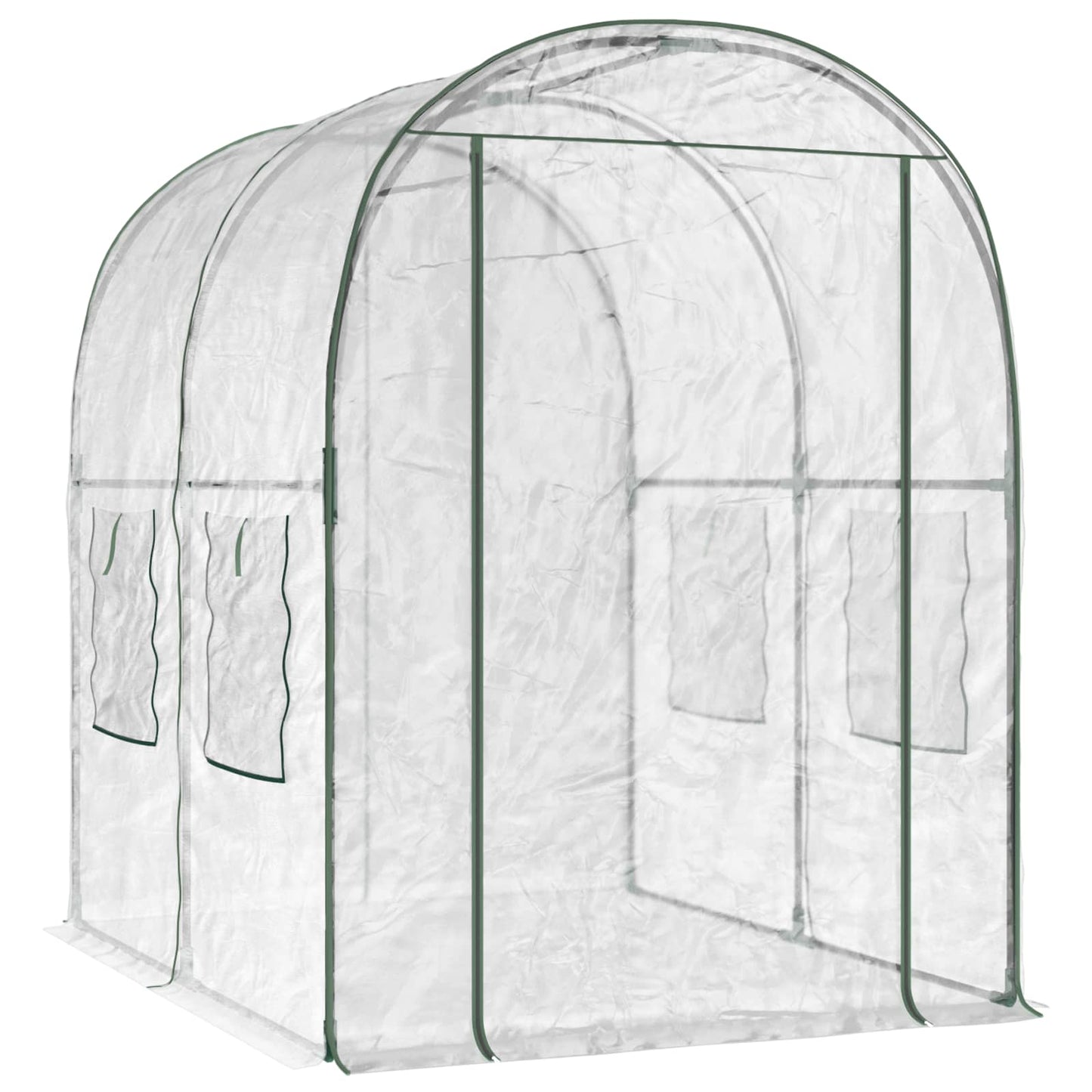 Kweekhuis met Frame 160 x 200 x 192,5 cm PVC Doorzichtig is nu te koop bij PeponiXL, paradijselijk wonen!