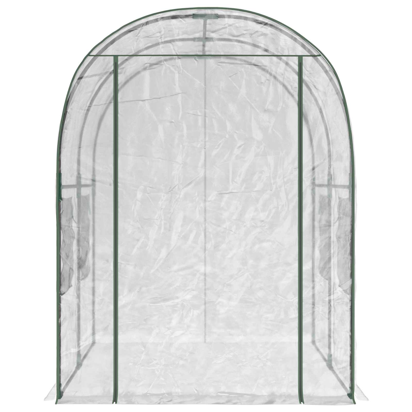 Kweekhuis met Frame 160 x 200 x 192,5 cm PVC Doorzichtig is nu te koop bij PeponiXL, paradijselijk wonen!