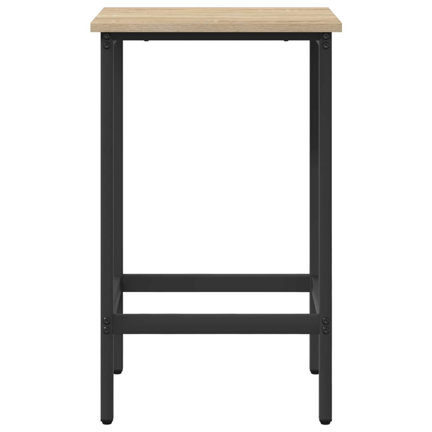Barkruk 2 st Sonoma Eiken 40 x 32 x 64 cm Bewerkt hout