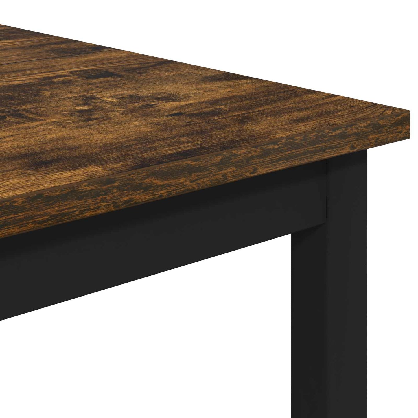 Barkruk Gerookt eiken 40 x 32 x 64 cm Bewerkt hout is nu te koop bij PeponiXL, paradijselijk wonen!